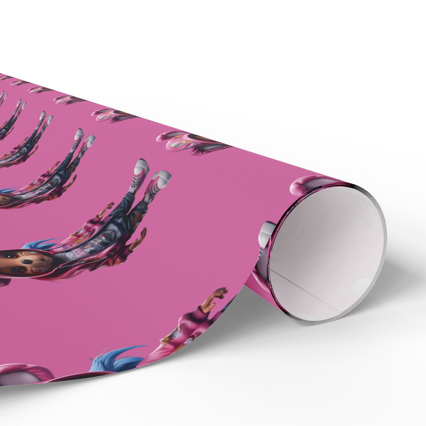 Vibrant Gift Wrap, Funky Wrapping Paper for Birthdays, Holidays, Parties, Unique Gift Presentation, Decorative Paper Rolls
