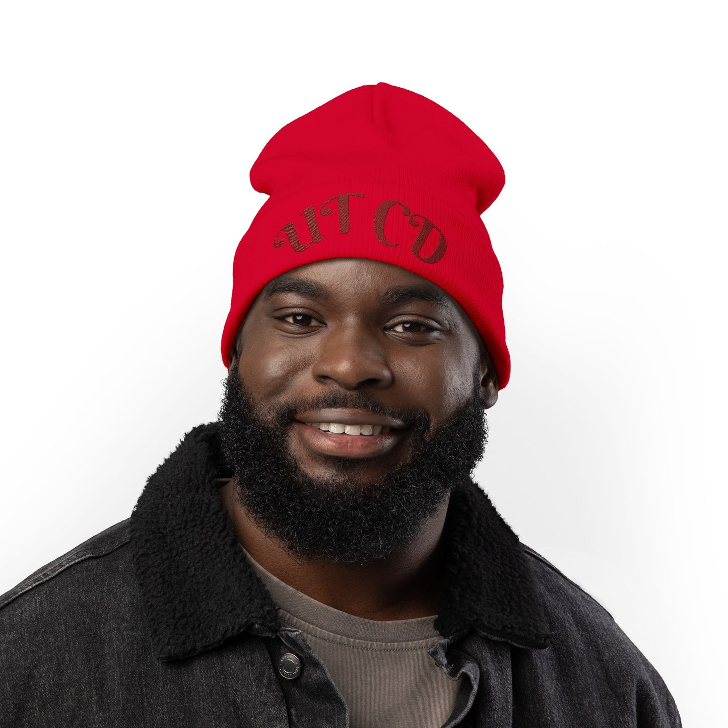 Copy of Embroidered Knit Beanie, Stylish Winter Hat, Gift for Him or Her, Beanie, Cozy Beanie for Cold Weather