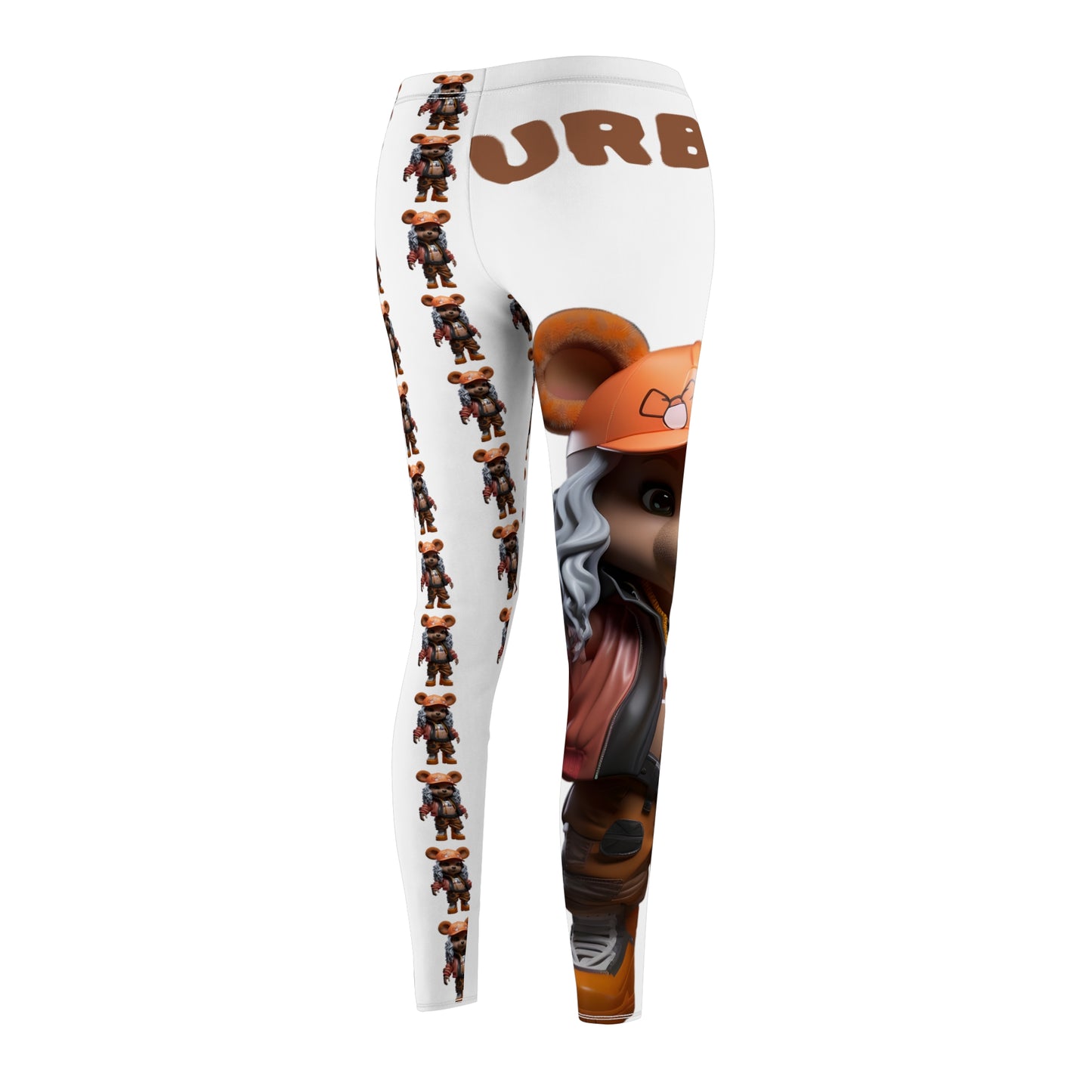 Playful Women's Casual Leggings, Cute Animal Print Leggings, Comfortable Activewear, Fun Outfit for Everyday