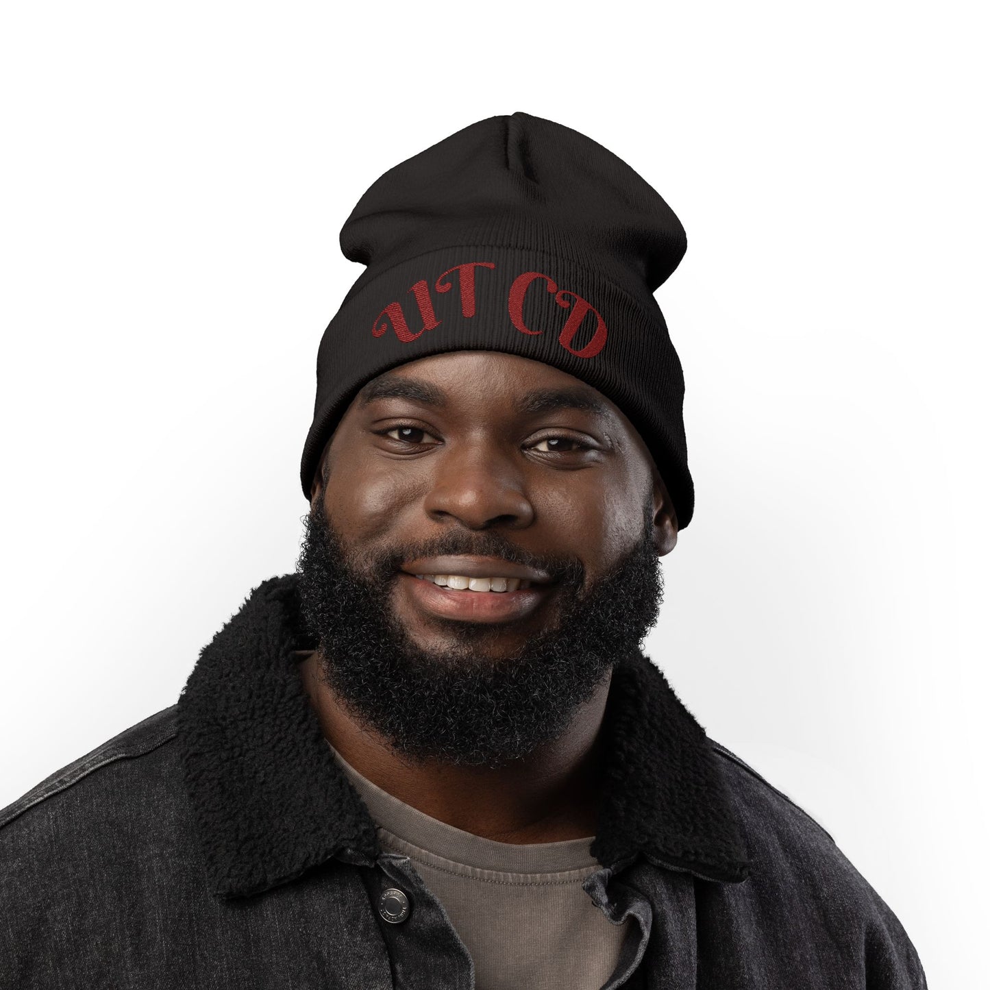 Copy of Embroidered Knit Beanie, Stylish Winter Hat, Gift for Him or Her, Beanie, Cozy Beanie for Cold Weather