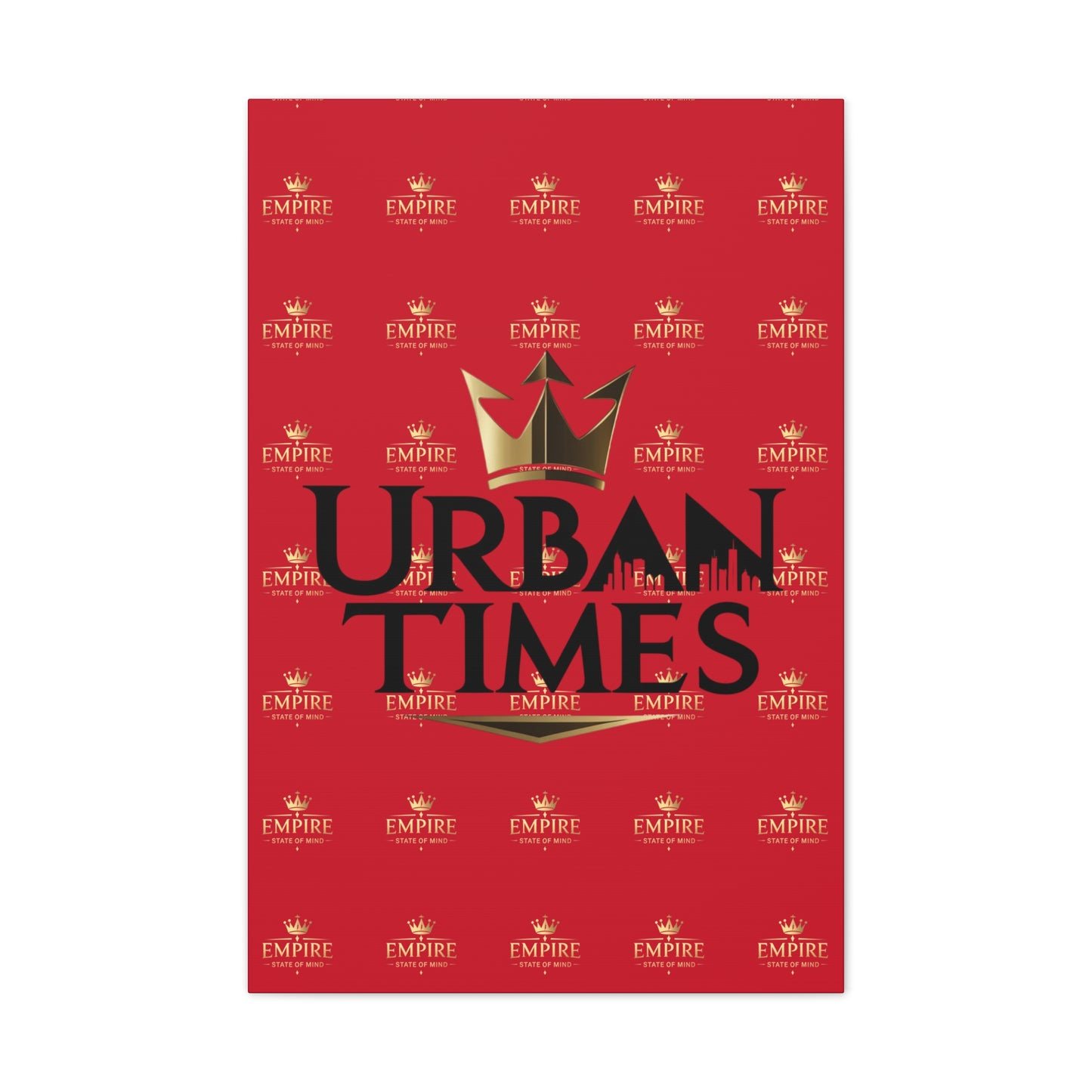 Urban Times Canvas Art - Modern Wall Decor, Home Decoration, Gift for Urbanites, Unique Artwork for Living Room