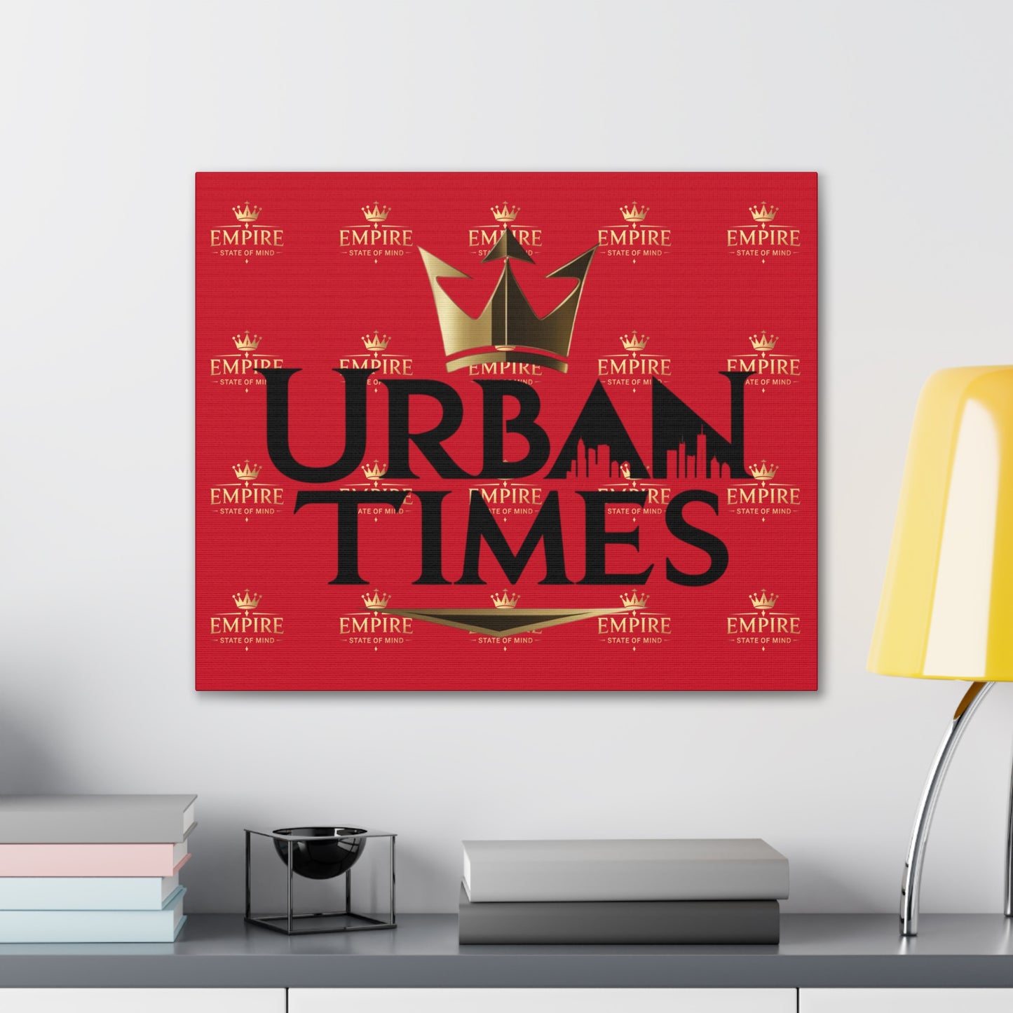 Urban Times Canvas Art - Modern Wall Decor, Home Decoration, Gift for Urbanites, Unique Artwork for Living Room