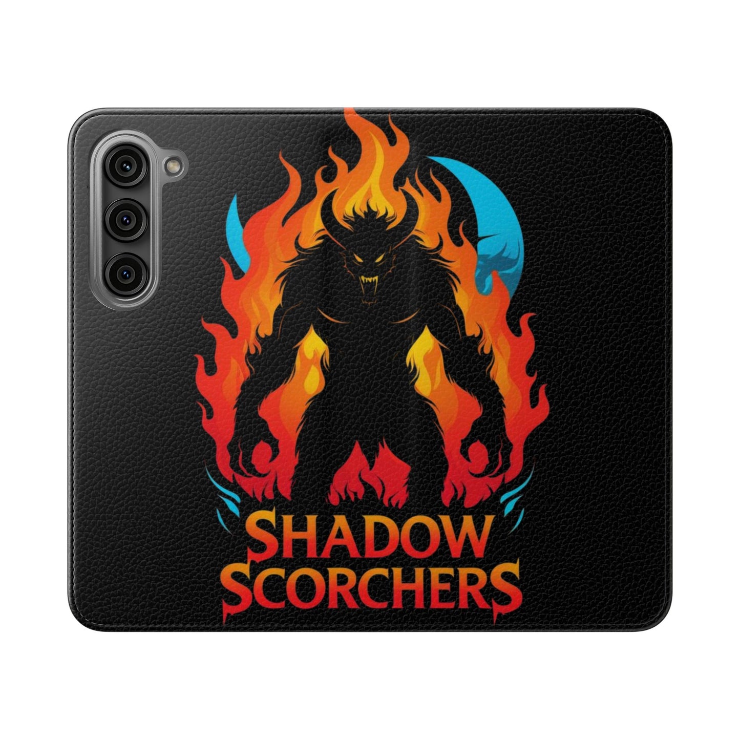 Fantasy Themed Flip Cases, Lunar Sirens, Shadow Scorchers, Unique Phone Cover, Gift for Gamers, Cool Accessories
