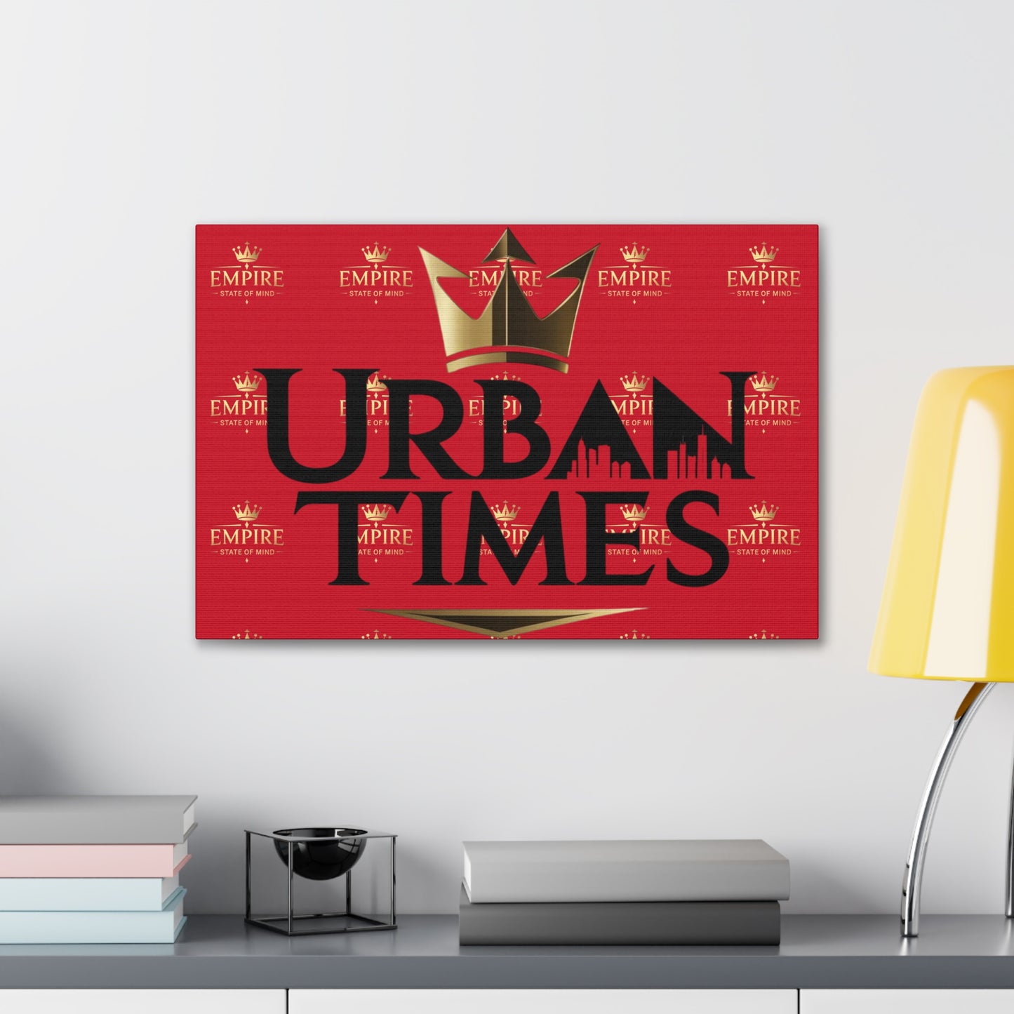 Urban Times Canvas Art - Modern Wall Decor, Home Decoration, Gift for Urbanites, Unique Artwork for Living Room