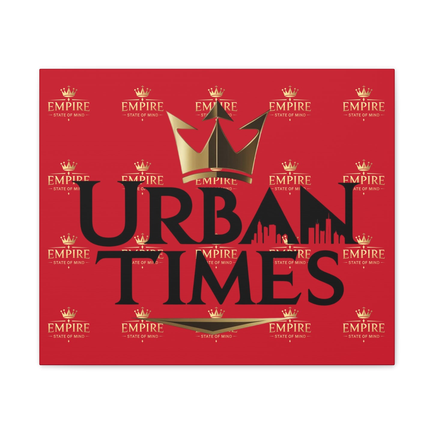 Urban Times Canvas Art - Modern Wall Decor, Home Decoration, Gift for Urbanites, Unique Artwork for Living Room
