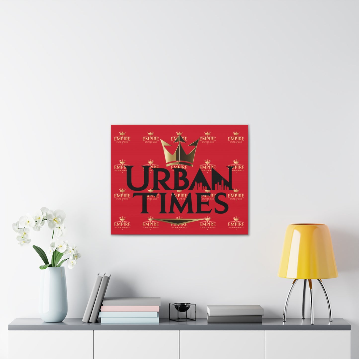 Urban Times Canvas Art - Modern Wall Decor, Home Decoration, Gift for Urbanites, Unique Artwork for Living Room