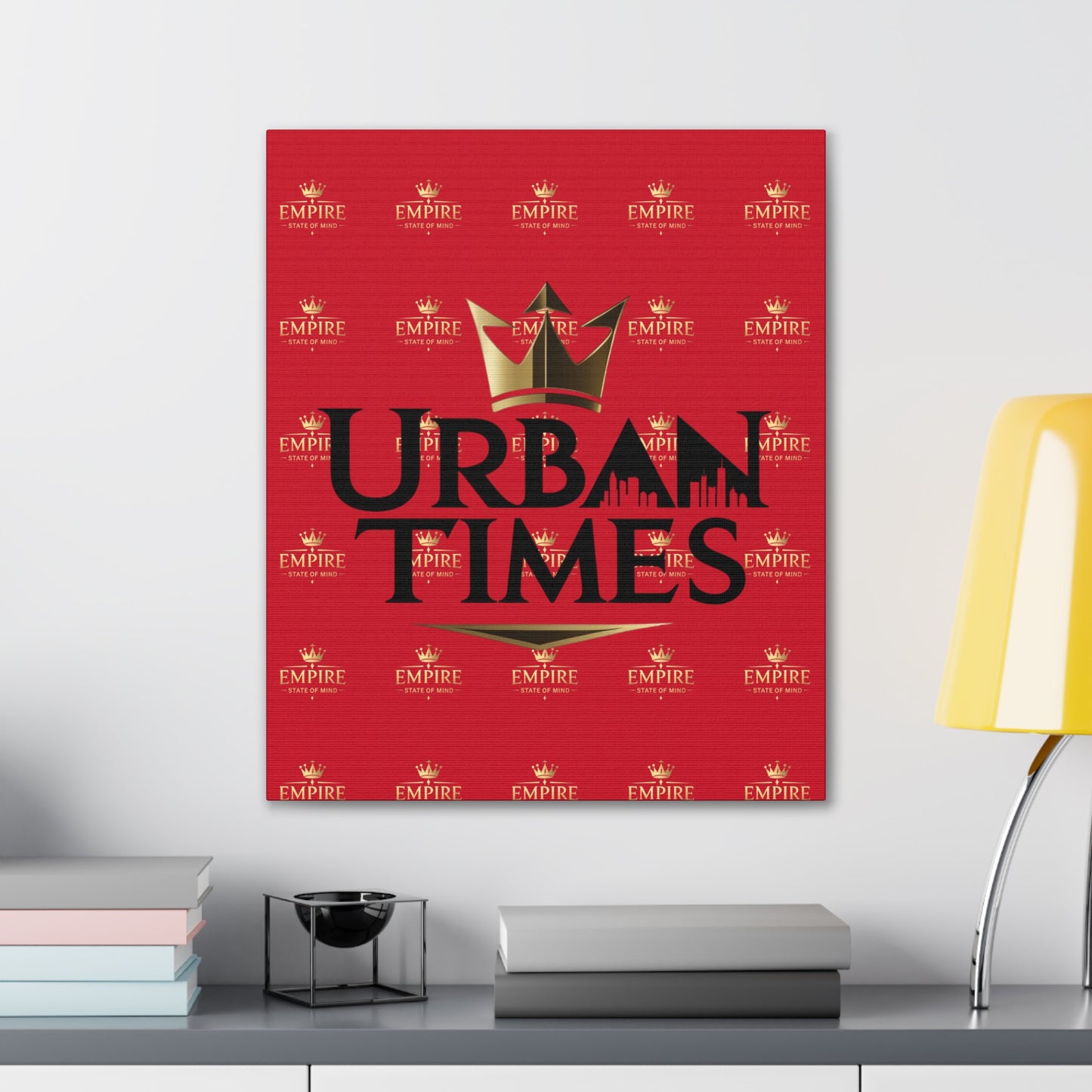 Urban Times Canvas Art - Modern Wall Decor, Home Decoration, Gift for Urbanites, Unique Artwork for Living Room