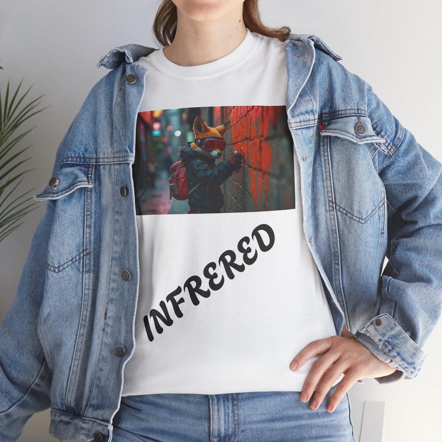 Urban Vibes Unisex Heavy Cotton Tee - Perfect for Street Culture Lovers, Casual Wear, Gifts, and Urban Art Enthusiasts
