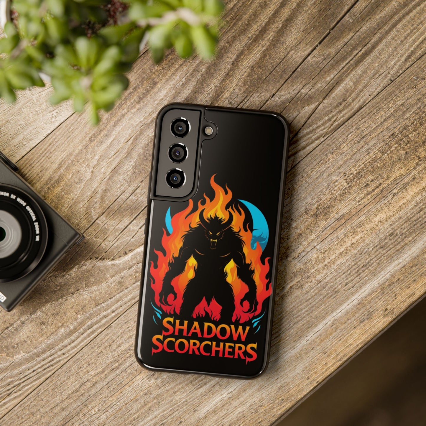 Shadow Scorchers Tough Phone Cases, Durable Phone Covers, Unique Mobile Accessories, Ideal for Tech Lovers, Great Gift Idea