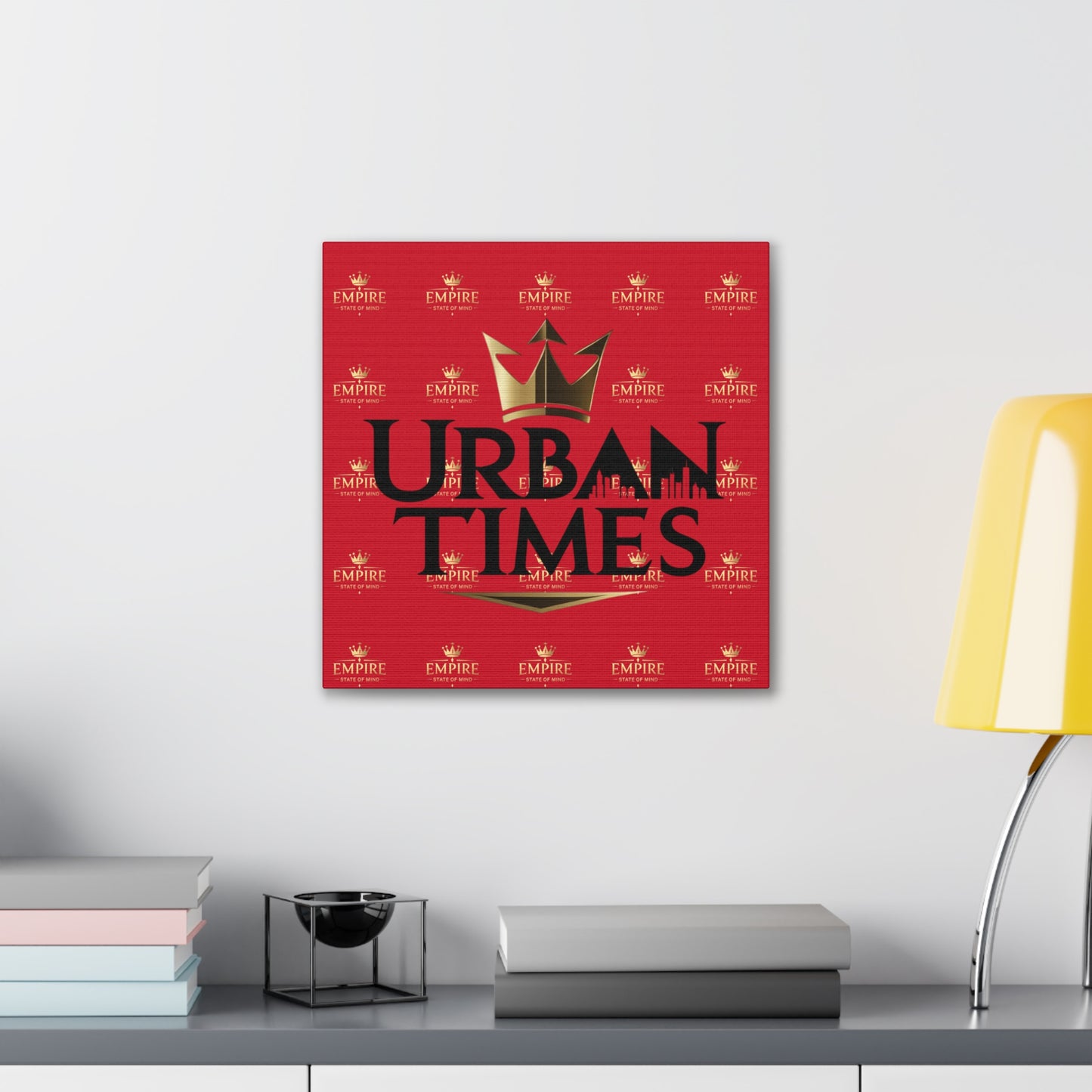 Urban Times Canvas Art - Modern Wall Decor, Home Decoration, Gift for Urbanites, Unique Artwork for Living Room