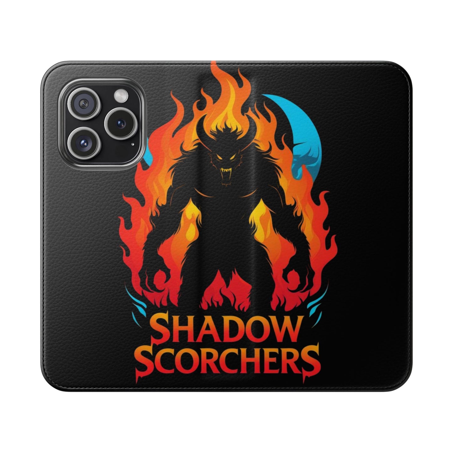 Fantasy Themed Flip Cases, Lunar Sirens, Shadow Scorchers, Unique Phone Cover, Gift for Gamers, Cool Accessories