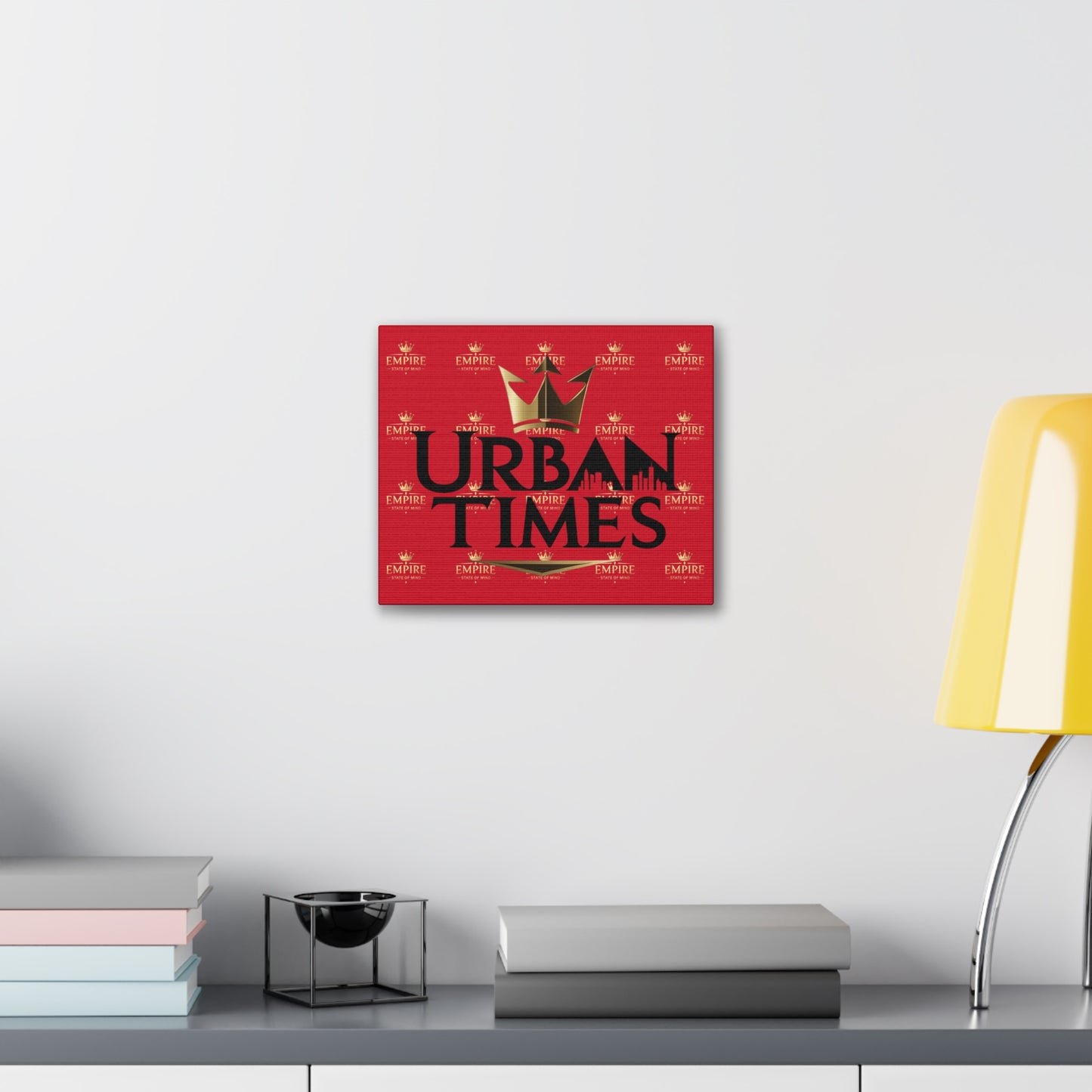 Urban Times Canvas Art - Modern Wall Decor, Home Decoration, Gift for Urbanites, Unique Artwork for Living Room