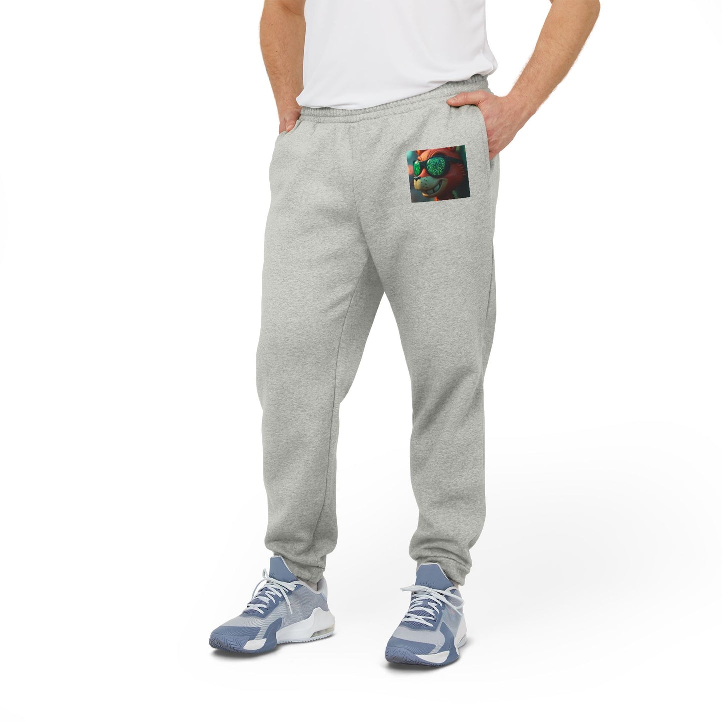 Unisex Fleece Joggers, Cozy Lounge Pants, Casual Athleisure, Ideal for Workouts, Perfect Gift for Sports Lovers