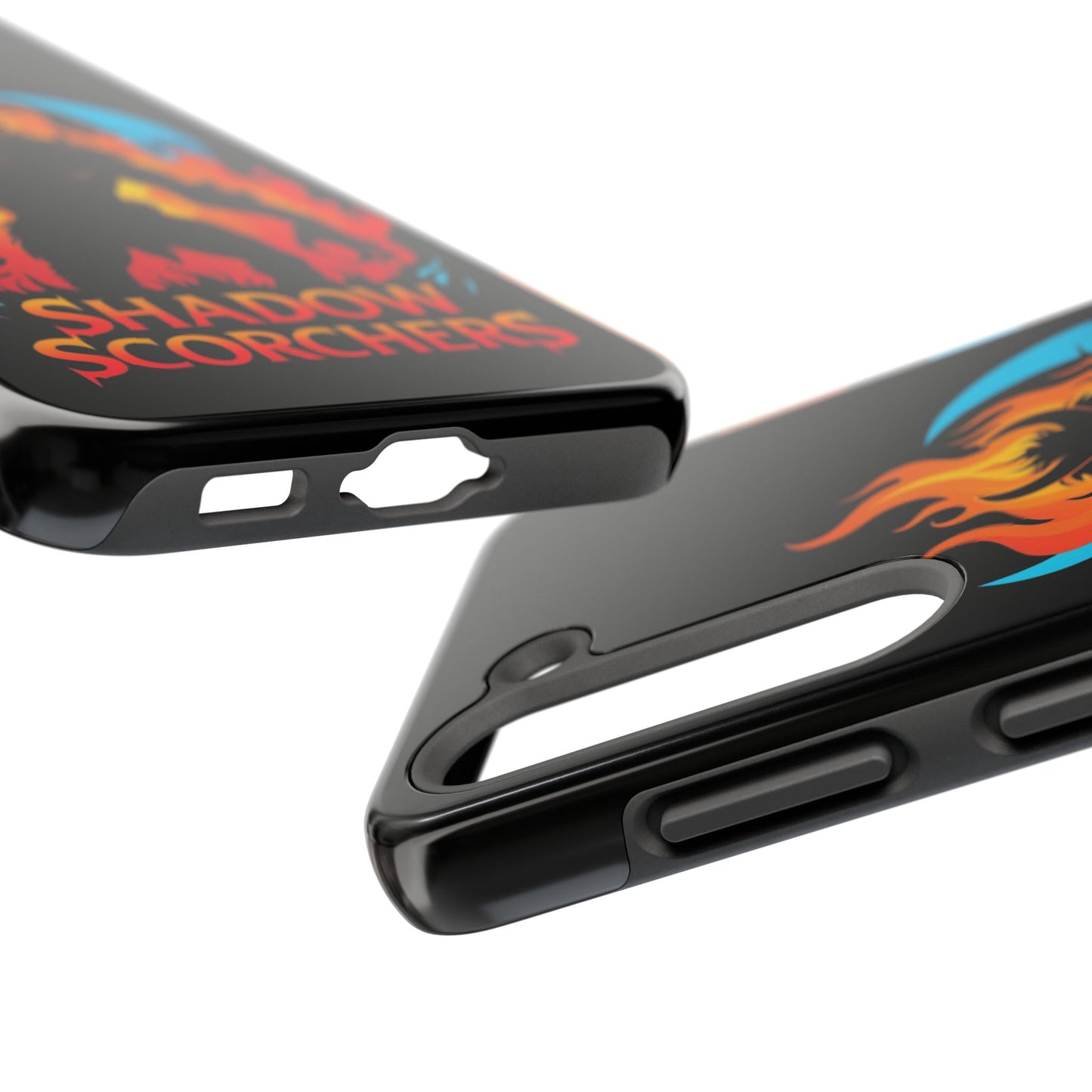 Shadow Scorchers Tough Phone Cases, Durable Phone Covers, Unique Mobile Accessories, Ideal for Tech Lovers, Great Gift Idea