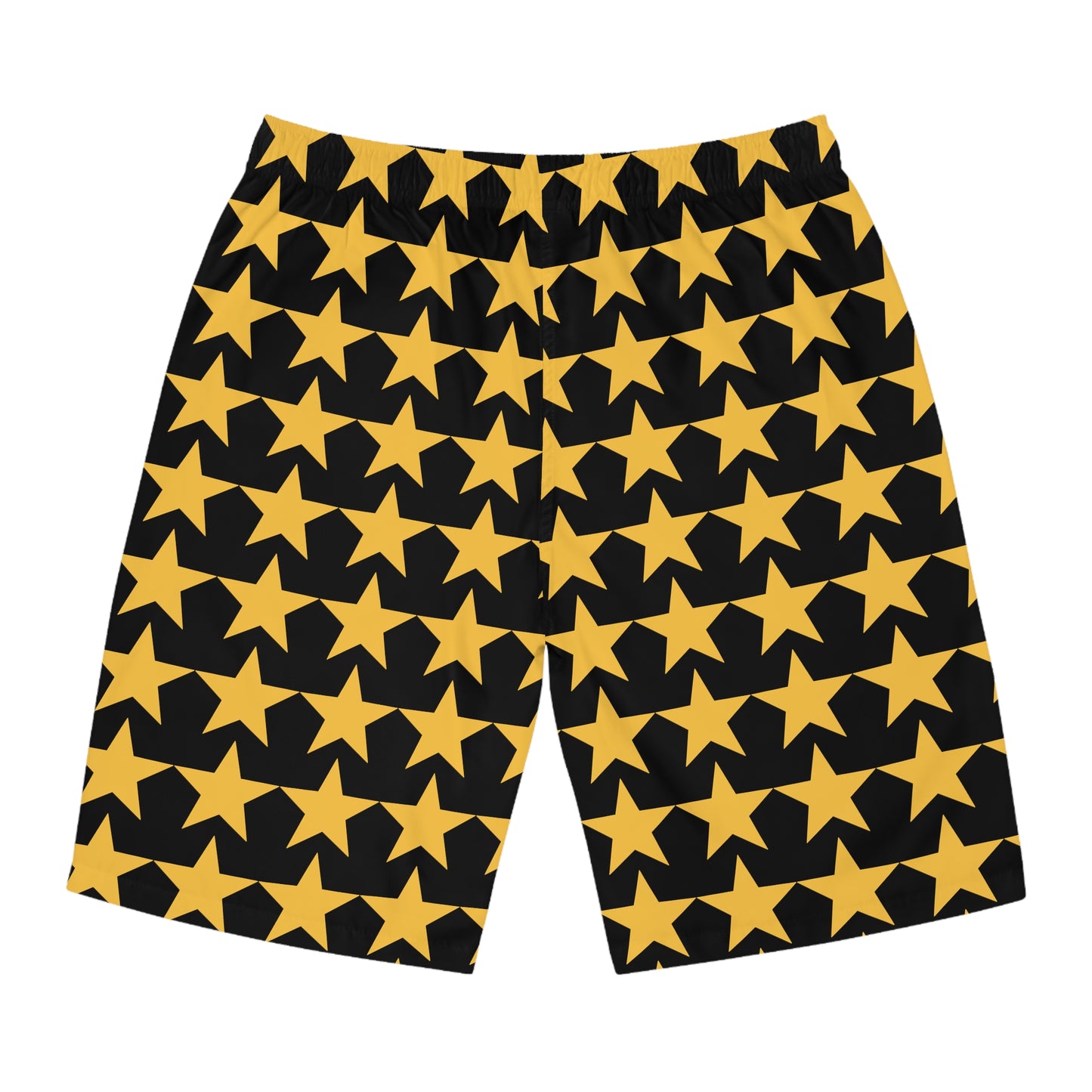 Star-Pattern Men's Board Shorts, Perfect for Beach Days, Summer Fun, Pool Parties, Vacation Wear, Gift for Him