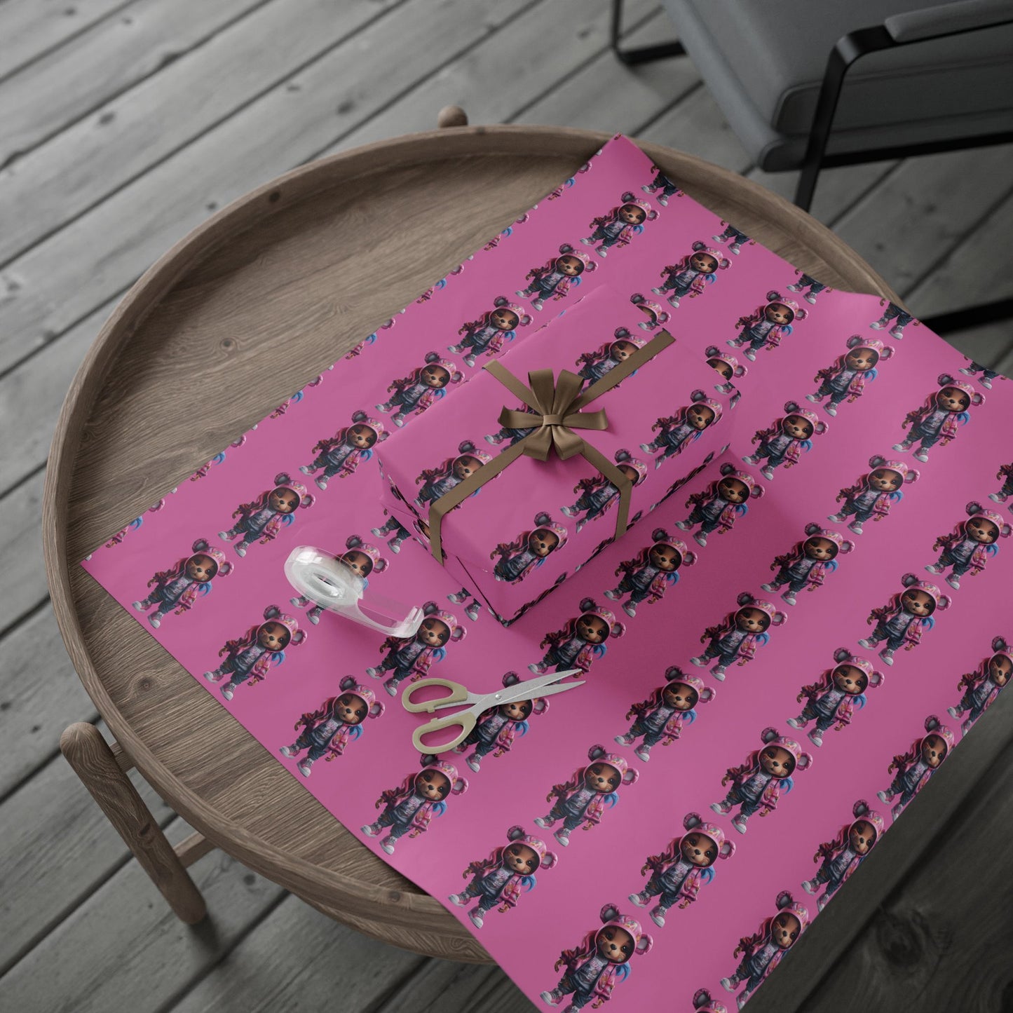 Vibrant Gift Wrap, Funky Wrapping Paper for Birthdays, Holidays, Parties, Unique Gift Presentation, Decorative Paper Rolls