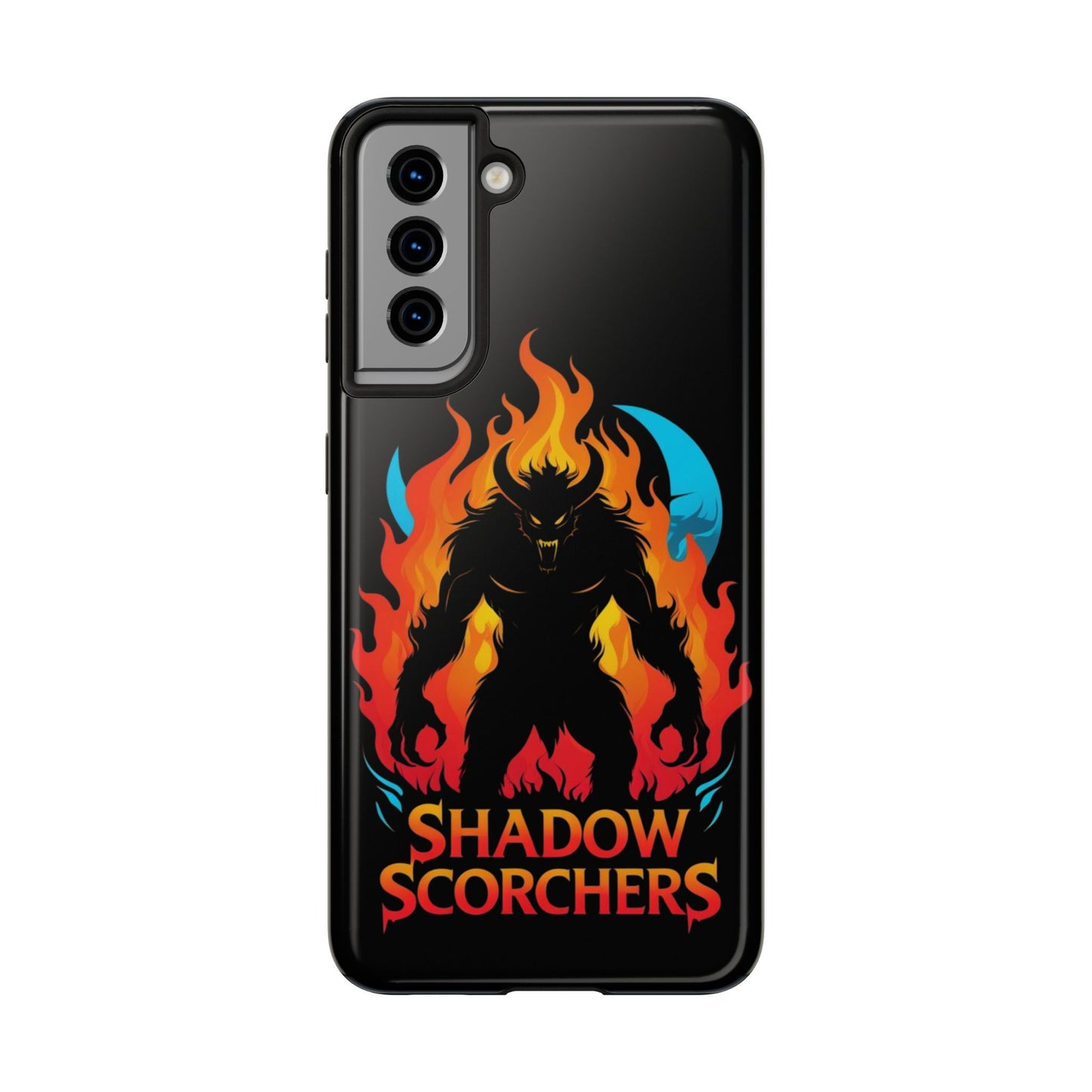 Shadow Scorchers Tough Phone Cases, Durable Phone Covers, Unique Mobile Accessories, Ideal for Tech Lovers, Great Gift Idea
