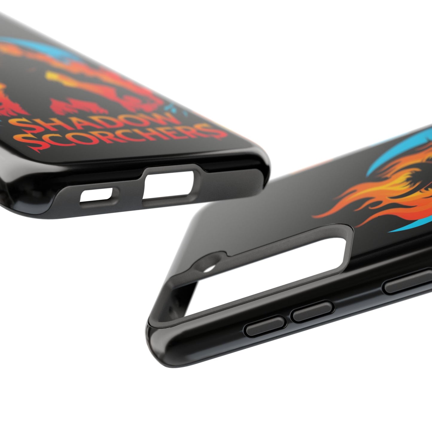 Shadow Scorchers Tough Phone Cases, Durable Phone Covers, Unique Mobile Accessories, Ideal for Tech Lovers, Great Gift Idea