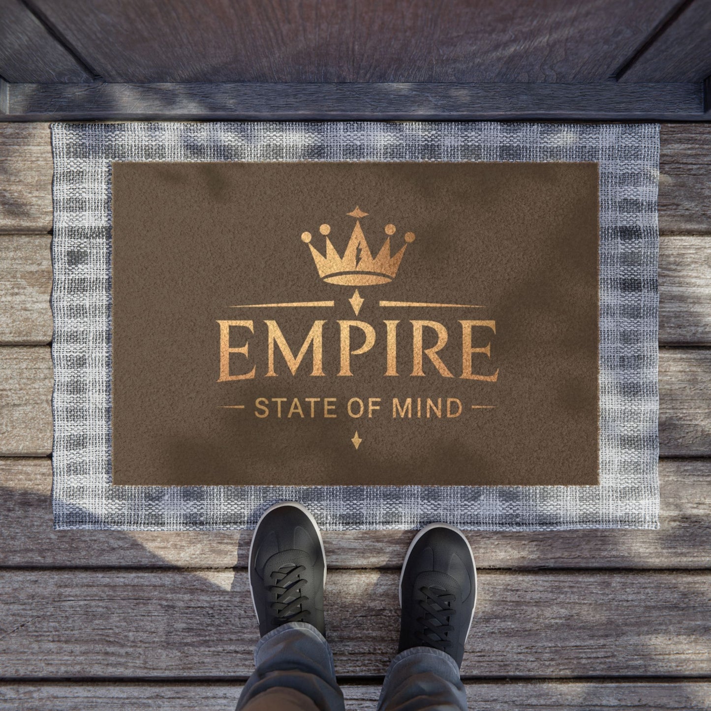 Empire State of Mind Doormat, Home Decor, Entryway Rug, Housewarming Gift, Welcome Mat, New York Inspired