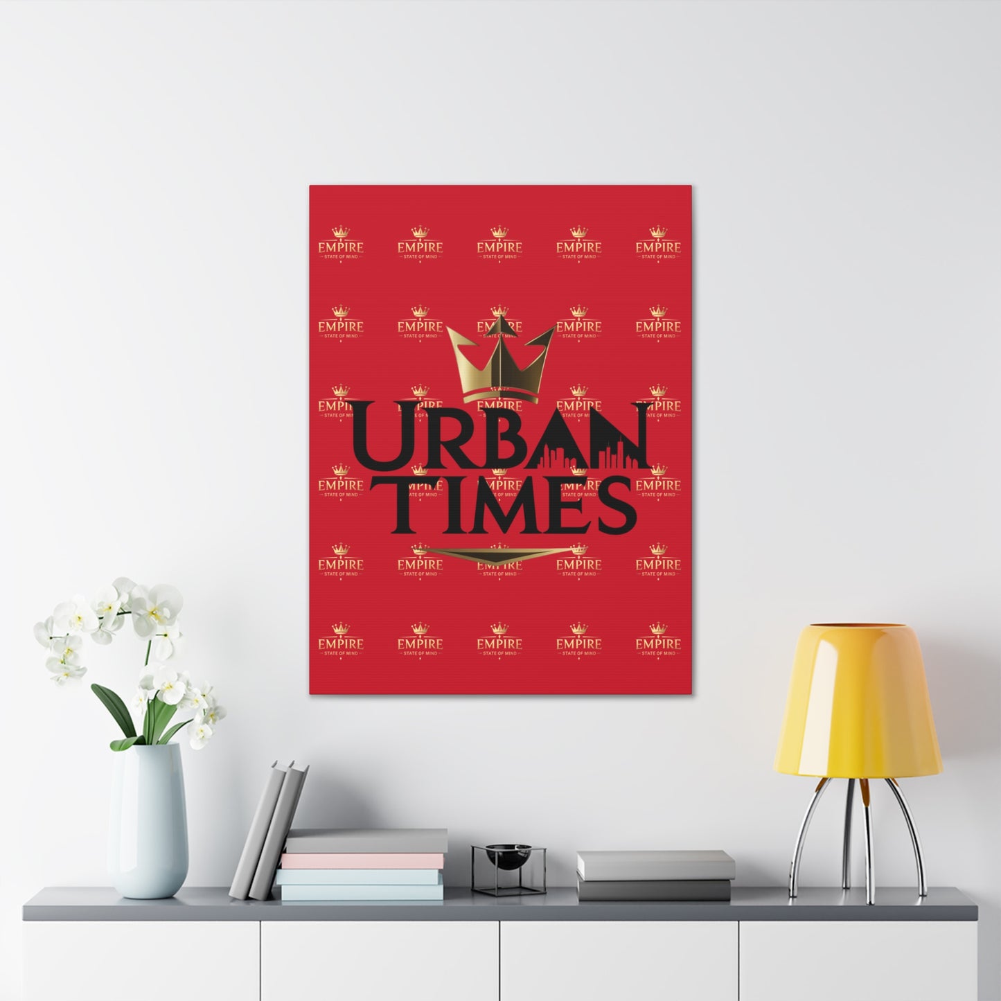Urban Times Canvas Art - Modern Wall Decor, Home Decoration, Gift for Urbanites, Unique Artwork for Living Room