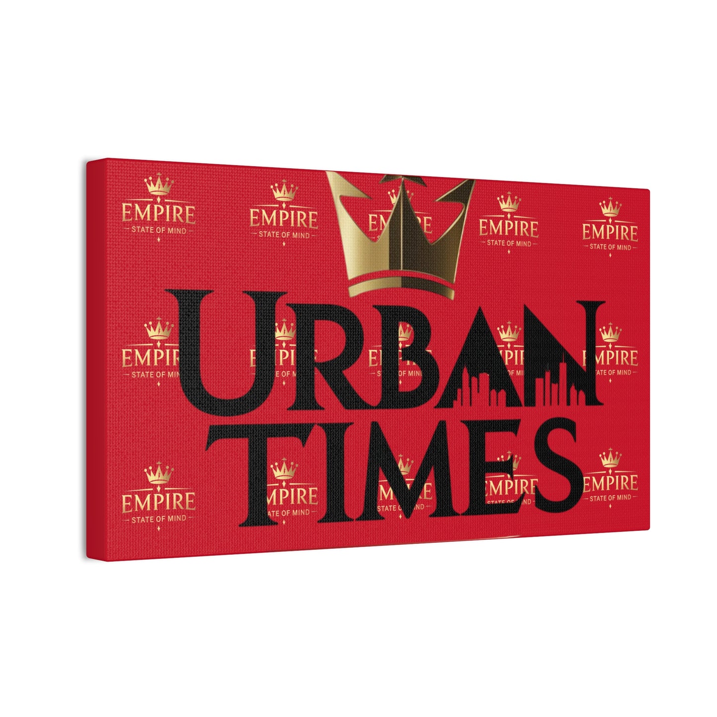 Urban Times Canvas Art - Modern Wall Decor, Home Decoration, Gift for Urbanites, Unique Artwork for Living Room