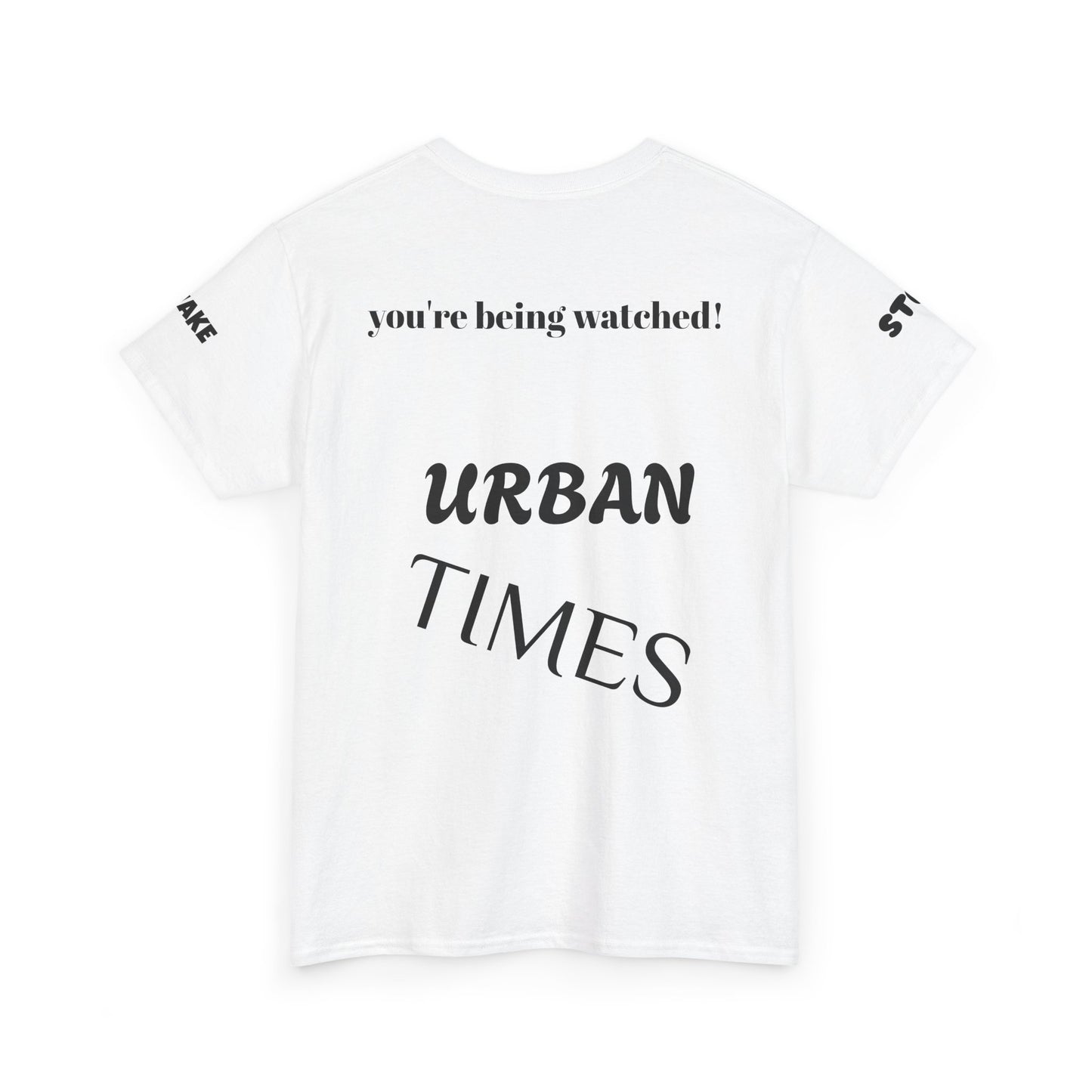 Urban Vibes Unisex Heavy Cotton Tee - Perfect for Street Culture Lovers, Casual Wear, Gifts, and Urban Art Enthusiasts