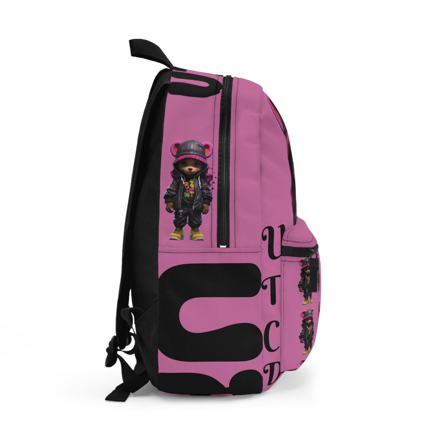 LIL QUEENS CLUB: HOODIE BEAR BACKPACK