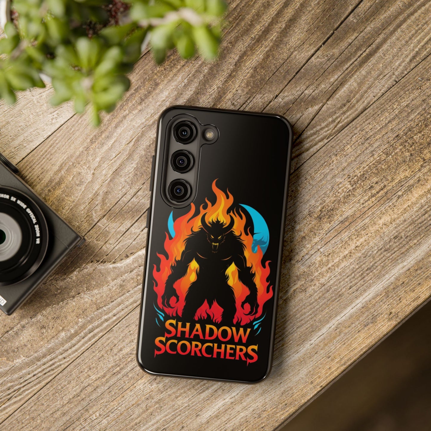 Shadow Scorchers Tough Phone Cases, Durable Phone Covers, Unique Mobile Accessories, Ideal for Tech Lovers, Great Gift Idea
