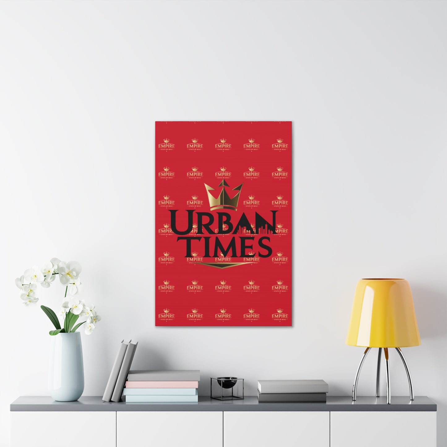Urban Times Canvas Art - Modern Wall Decor, Home Decoration, Gift for Urbanites, Unique Artwork for Living Room