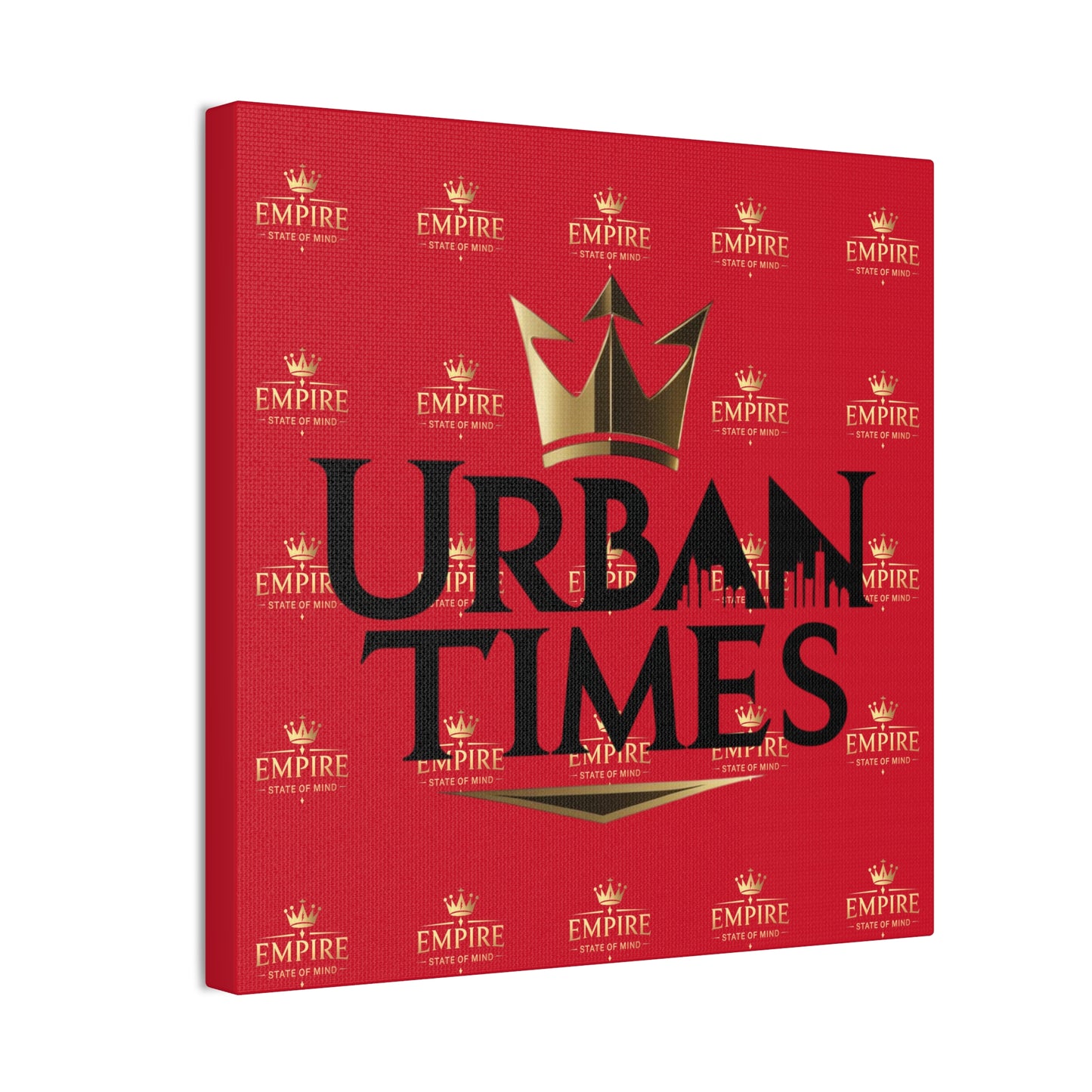 Urban Times Canvas Art - Modern Wall Decor, Home Decoration, Gift for Urbanites, Unique Artwork for Living Room