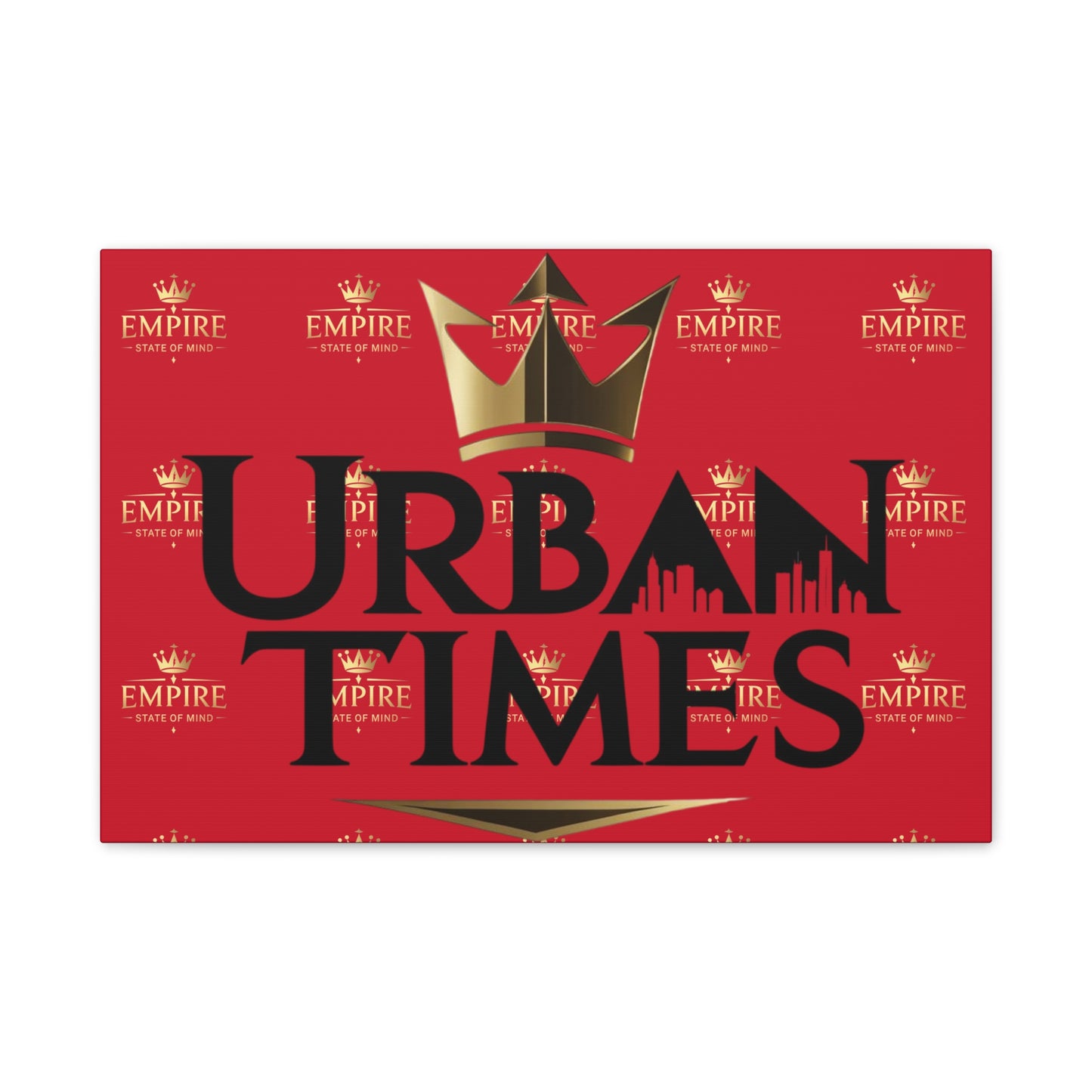 Urban Times Canvas Art - Modern Wall Decor, Home Decoration, Gift for Urbanites, Unique Artwork for Living Room