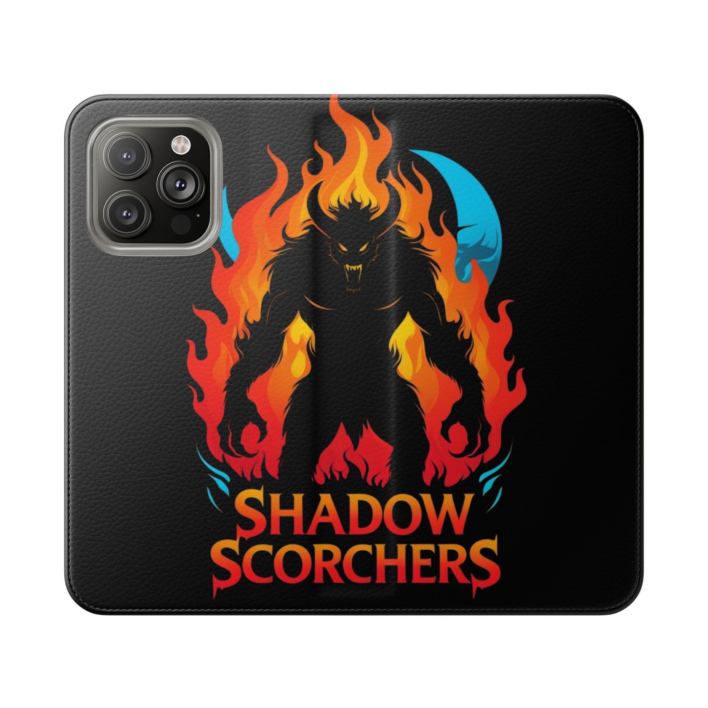 Fantasy Themed Flip Cases, Lunar Sirens, Shadow Scorchers, Unique Phone Cover, Gift for Gamers, Cool Accessories