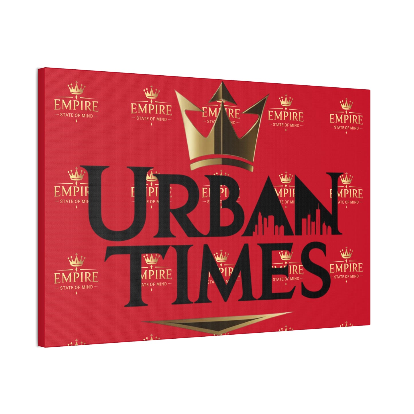 Urban Times Canvas Art - Modern Wall Decor, Home Decoration, Gift for Urbanites, Unique Artwork for Living Room