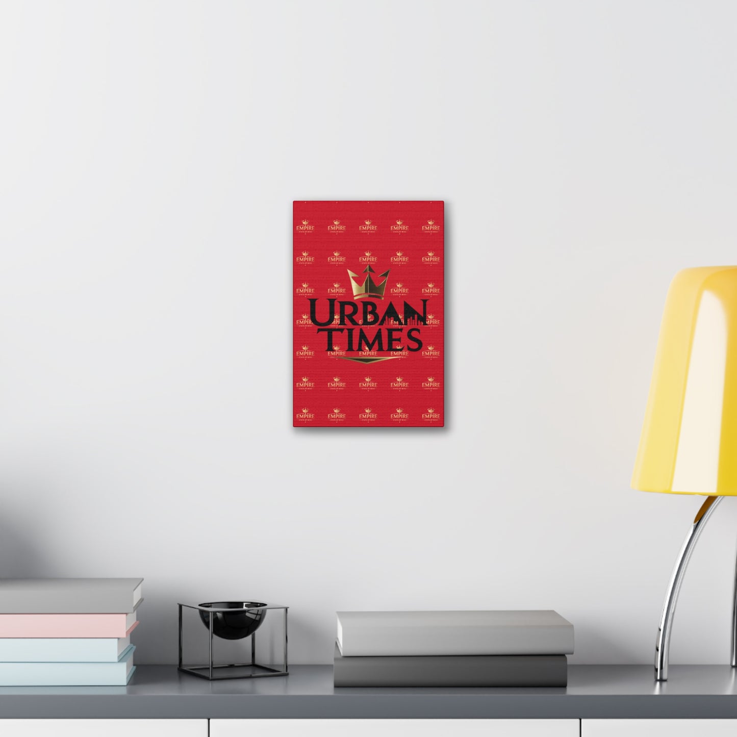 Urban Times Canvas Art - Modern Wall Decor, Home Decoration, Gift for Urbanites, Unique Artwork for Living Room