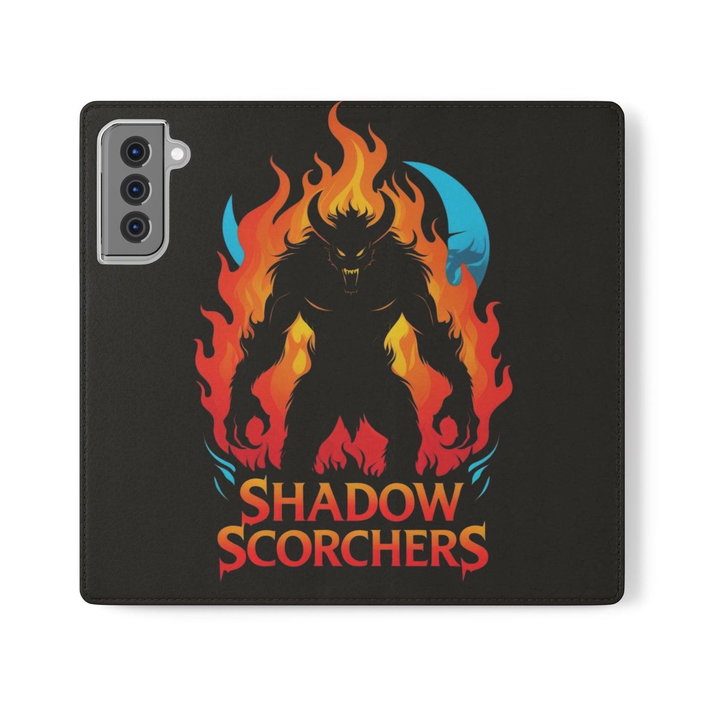 Fantasy Themed Flip Cases, Lunar Sirens, Shadow Scorchers, Unique Phone Cover, Gift for Gamers, Cool Accessories