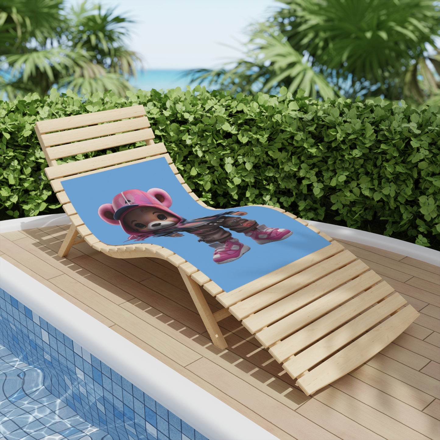 Adorable Character Beach Towels, Cute Towel for Kids, Soft Beach Blanket, Fun Poolside Accessory, Perfect for Summer