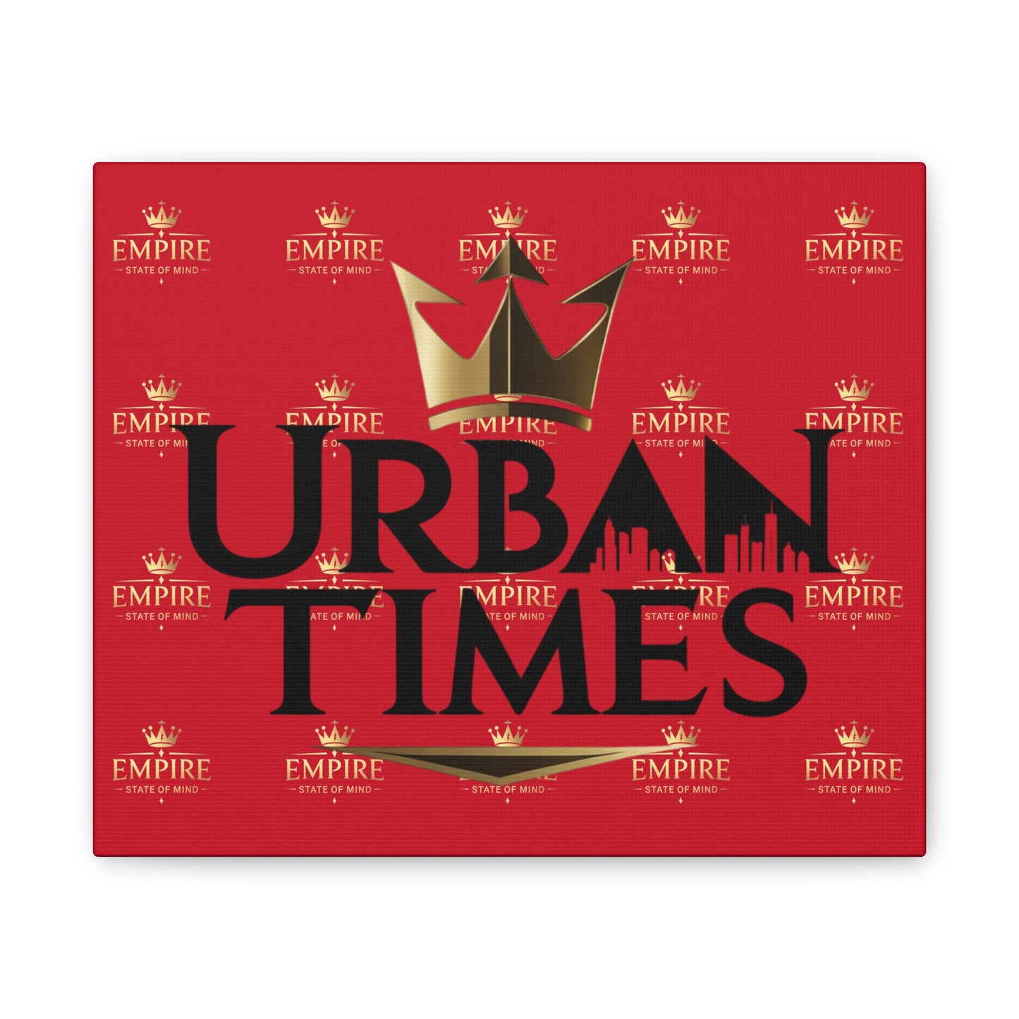 Urban Times Canvas Art - Modern Wall Decor, Home Decoration, Gift for Urbanites, Unique Artwork for Living Room