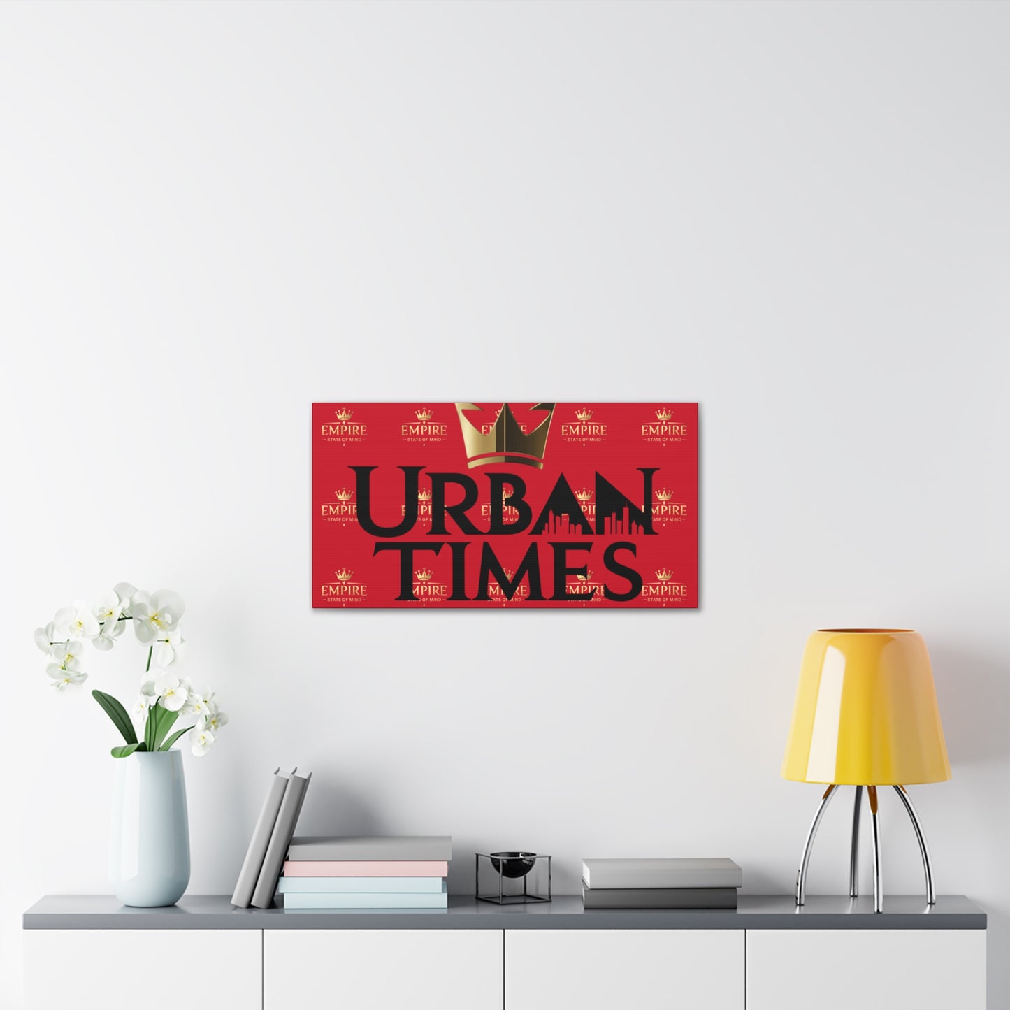 Urban Times Canvas Art - Modern Wall Decor, Home Decoration, Gift for Urbanites, Unique Artwork for Living Room