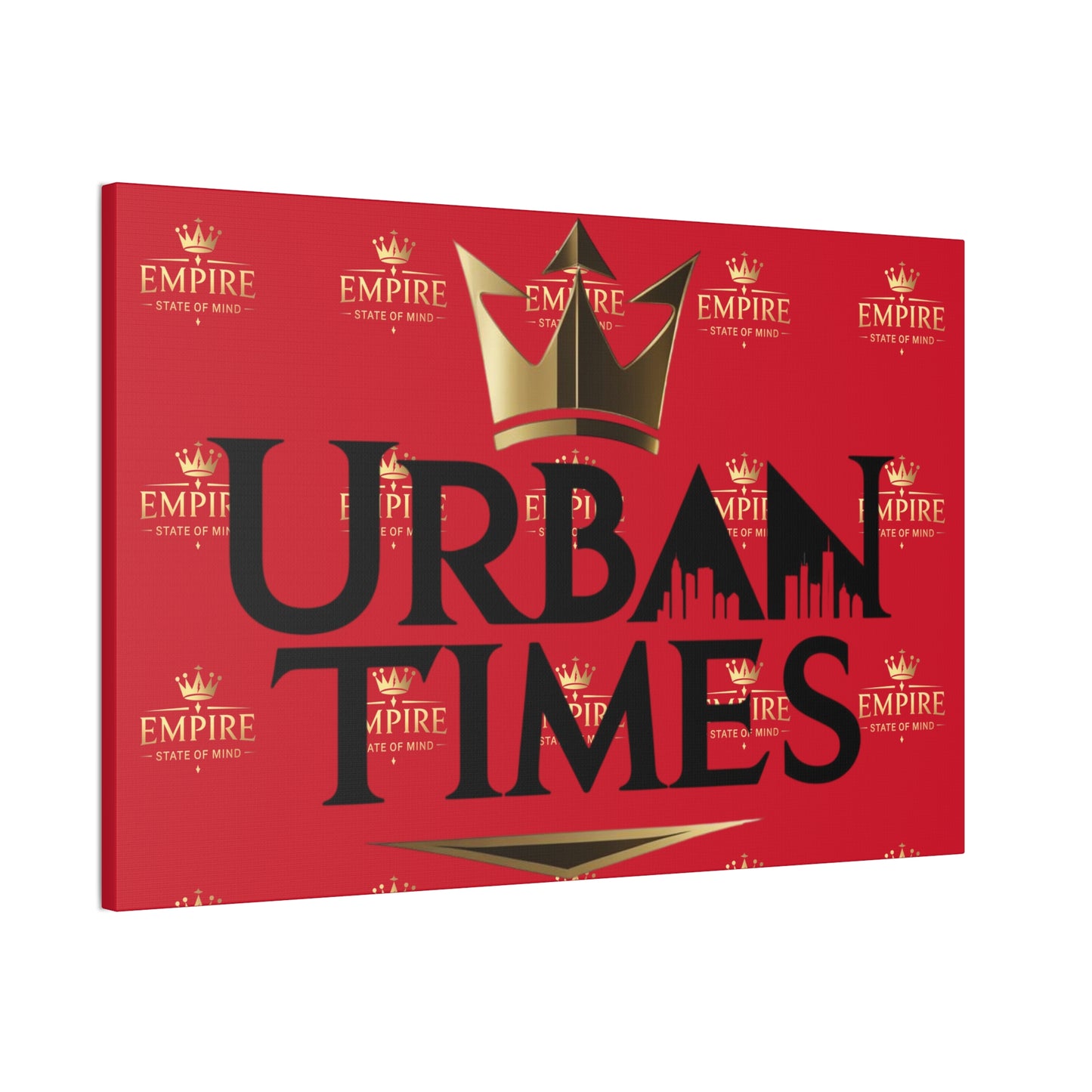 Urban Times Canvas Art - Modern Wall Decor, Home Decoration, Gift for Urbanites, Unique Artwork for Living Room