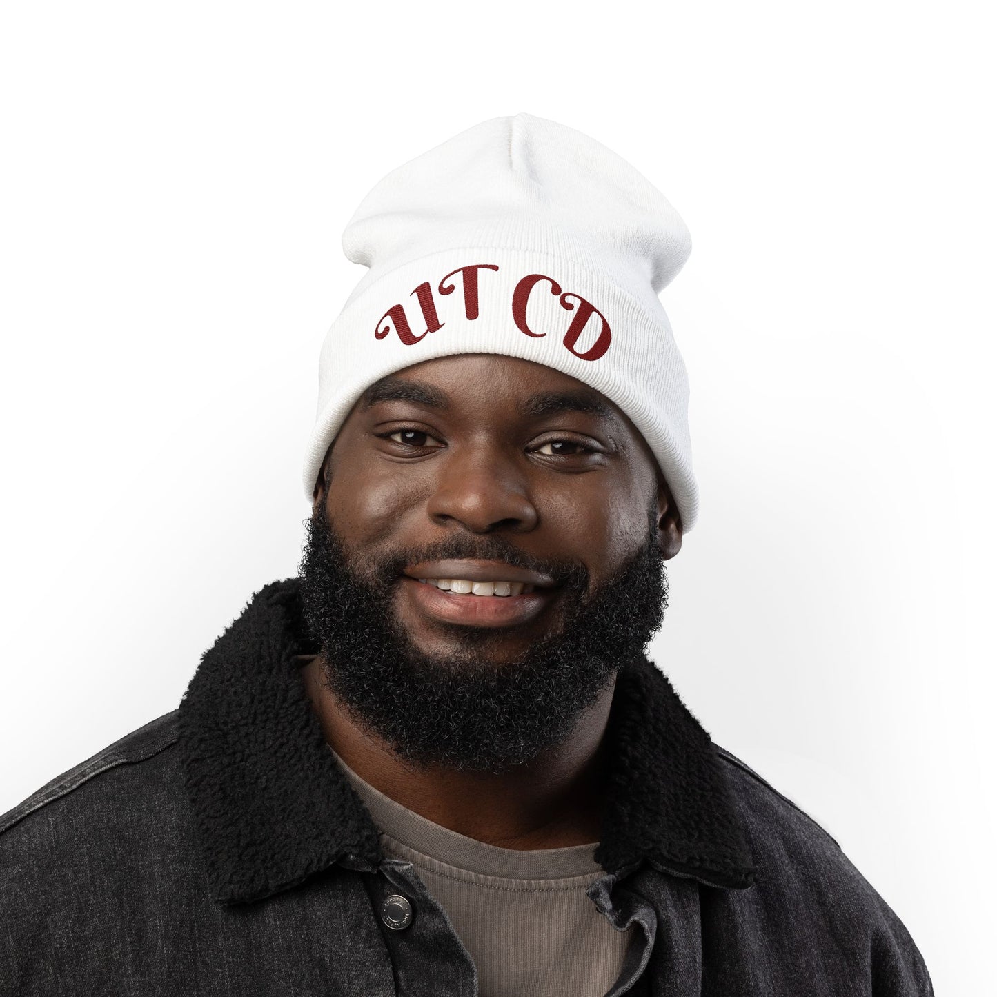 Copy of Embroidered Knit Beanie, Stylish Winter Hat, Gift for Him or Her, Beanie, Cozy Beanie for Cold Weather