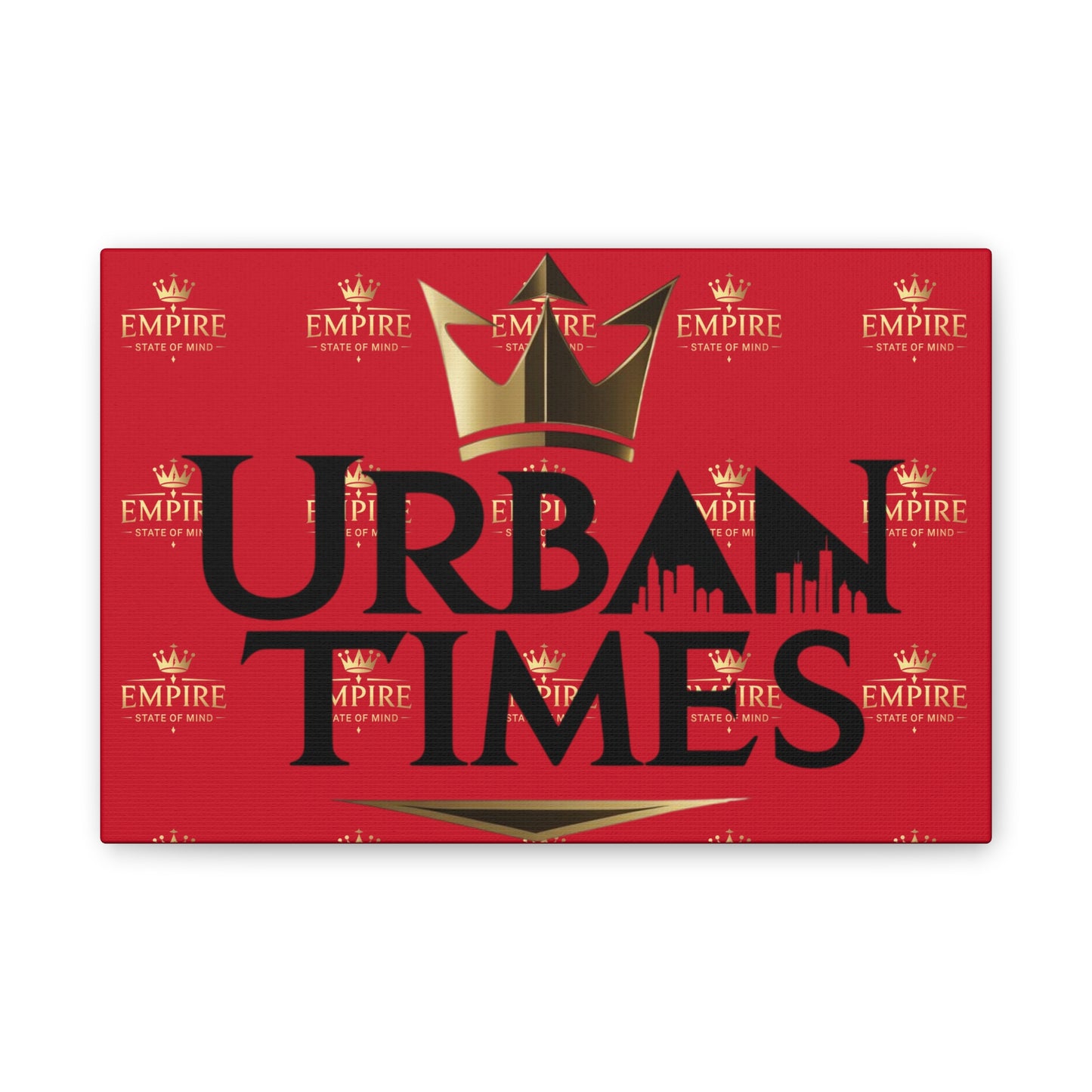 Urban Times Canvas Art - Modern Wall Decor, Home Decoration, Gift for Urbanites, Unique Artwork for Living Room