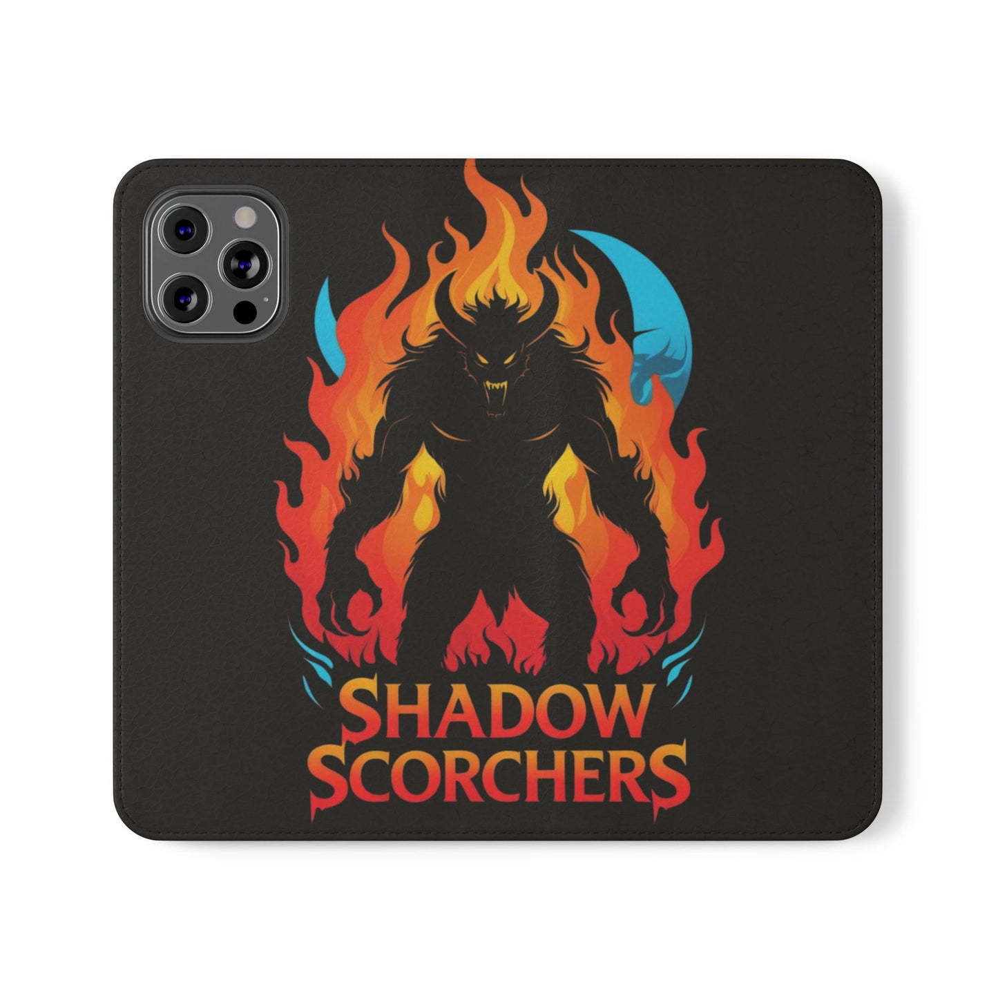 Fantasy Themed Flip Cases, Lunar Sirens, Shadow Scorchers, Unique Phone Cover, Gift for Gamers, Cool Accessories