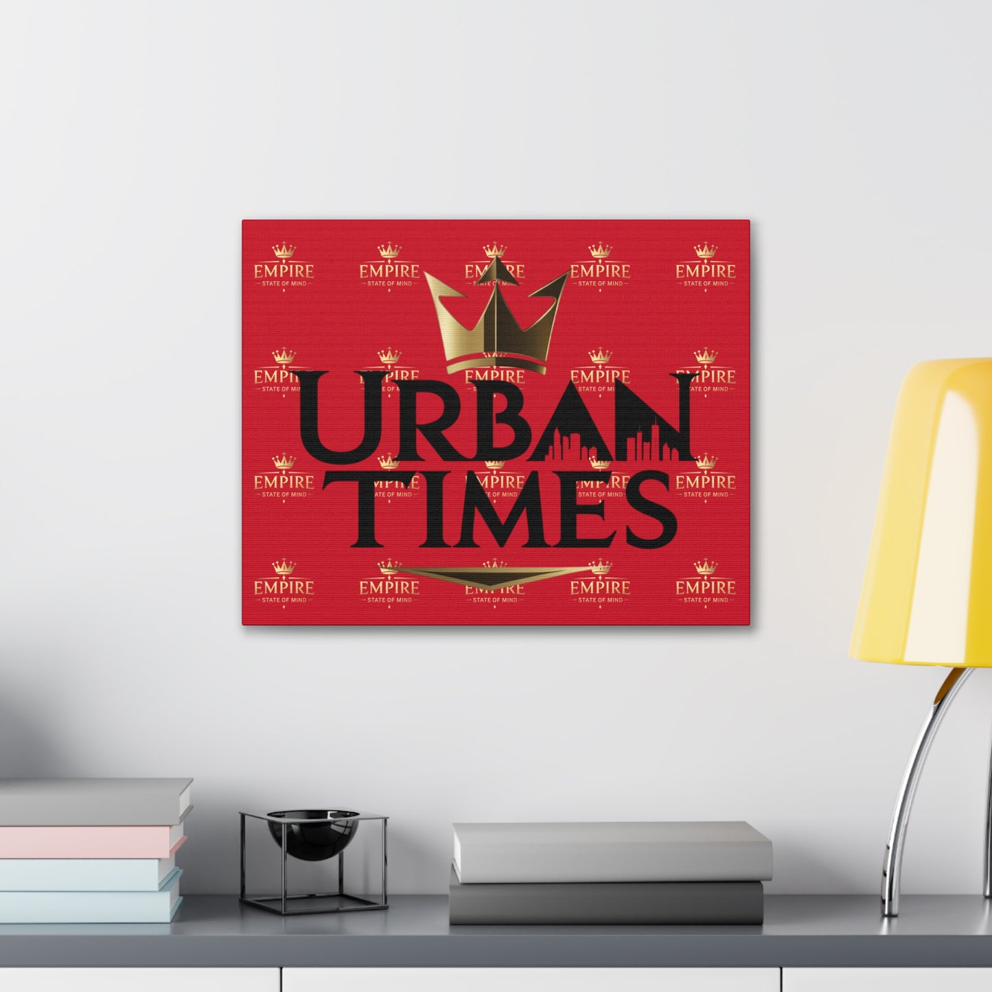 Urban Times Canvas Art - Modern Wall Decor, Home Decoration, Gift for Urbanites, Unique Artwork for Living Room