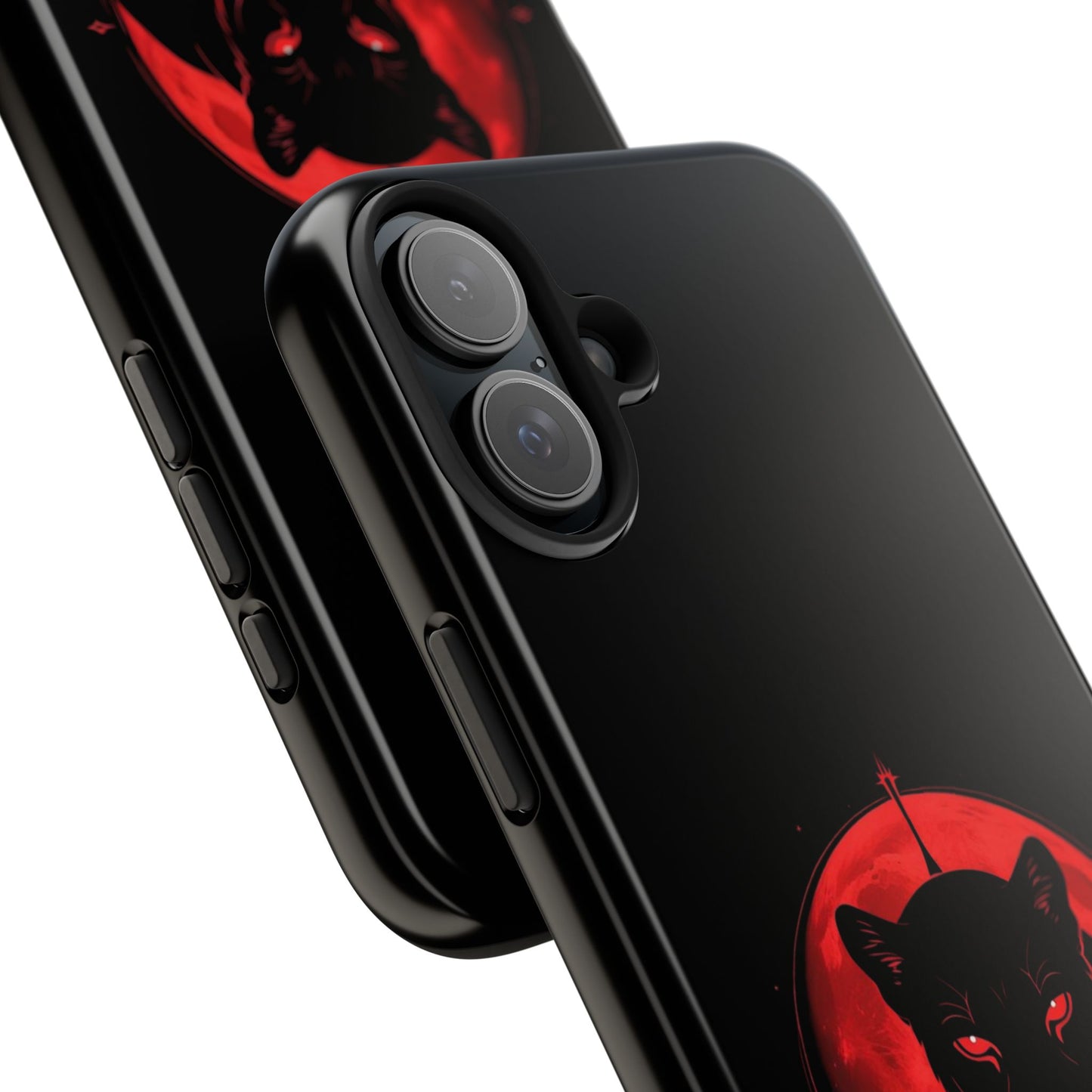 Eclipse Stalkers Phone Case - Tough & Durable, Cat Lovers Gift, Halloween Accessory, Unique Tech Decor, Stylish Protection