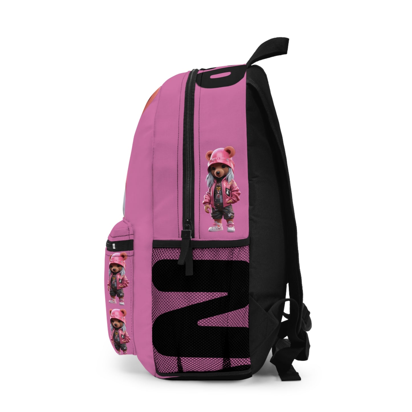LIL QUEENS CLUB: HOODIE BEAR BACKPACK