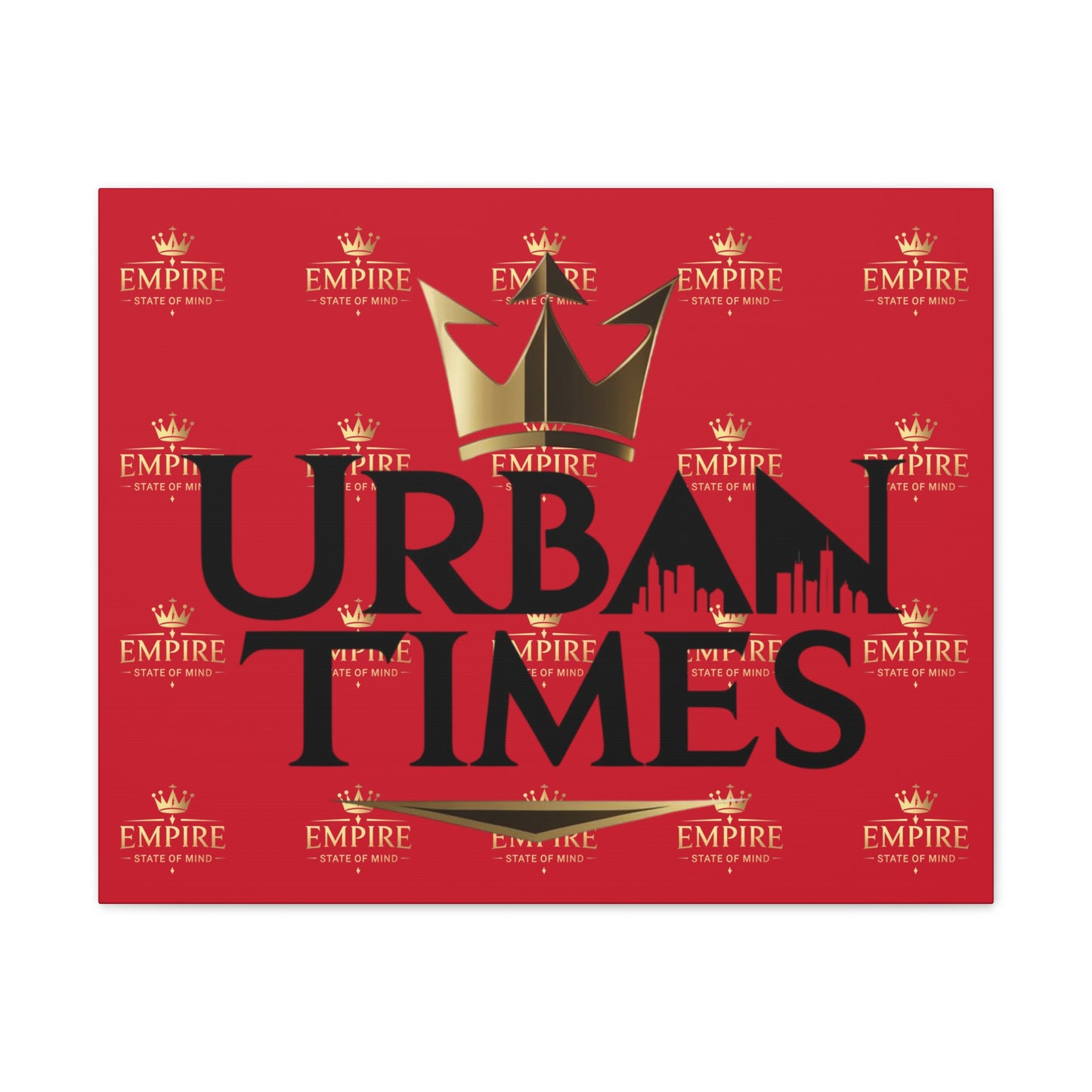 Urban Times Canvas Art - Modern Wall Decor, Home Decoration, Gift for Urbanites, Unique Artwork for Living Room