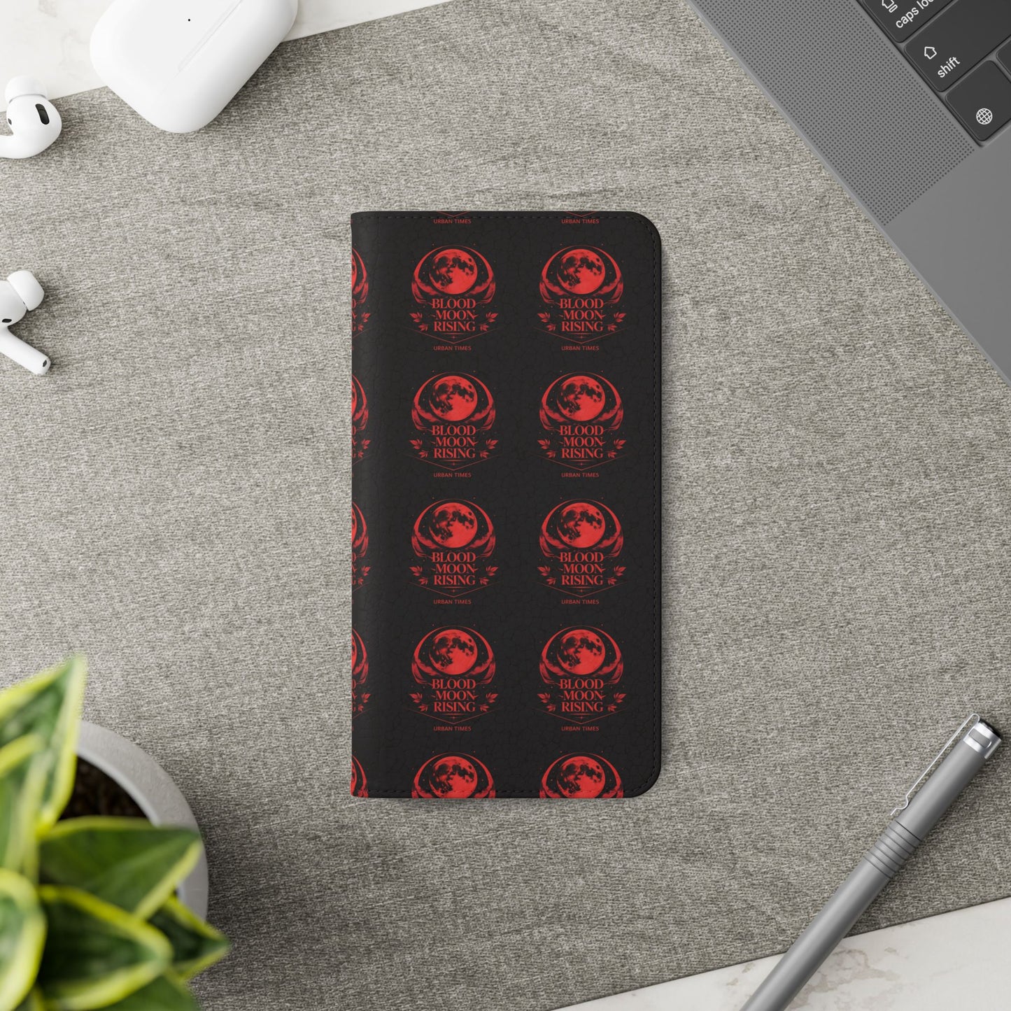 Bold Red Dragon Flip Cases, Stylish Phone Cover, Unique Gift, Phone Accessories, Holiday Gift.