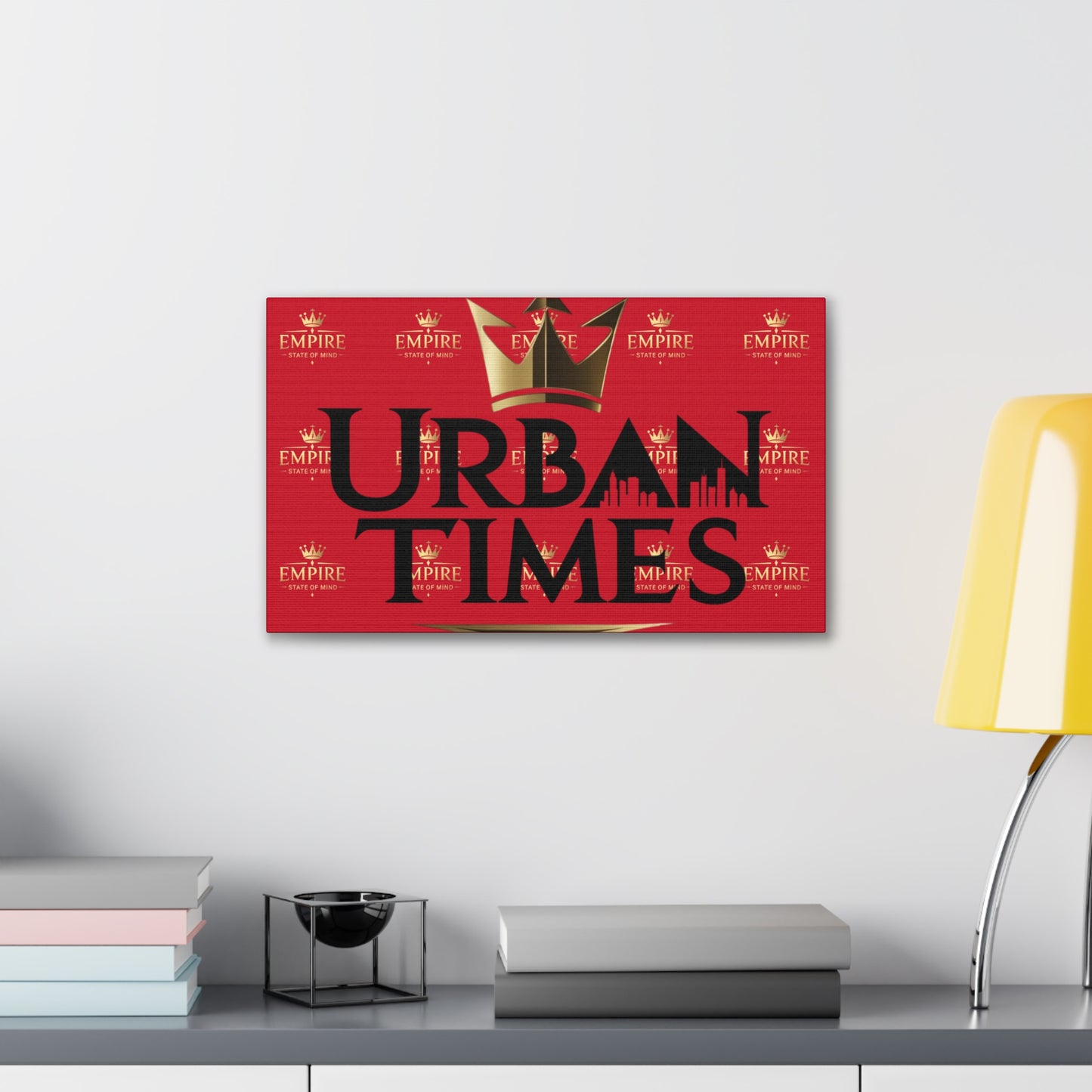Urban Times Canvas Art - Modern Wall Decor, Home Decoration, Gift for Urbanites, Unique Artwork for Living Room