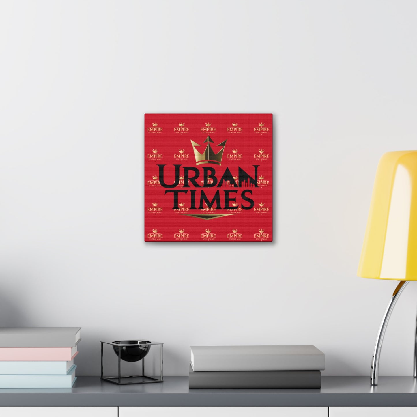 Urban Times Canvas Art - Modern Wall Decor, Home Decoration, Gift for Urbanites, Unique Artwork for Living Room