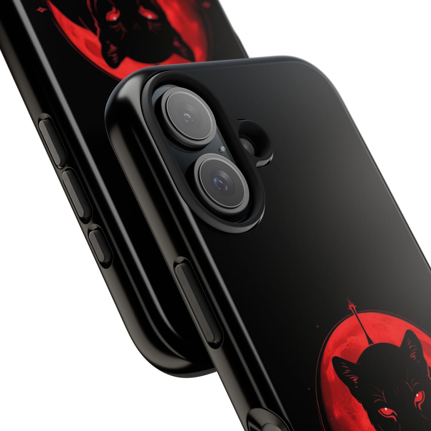 Eclipse Stalkers Phone Case - Tough & Durable, Cat Lovers Gift, Halloween Accessory, Unique Tech Decor, Stylish Protection